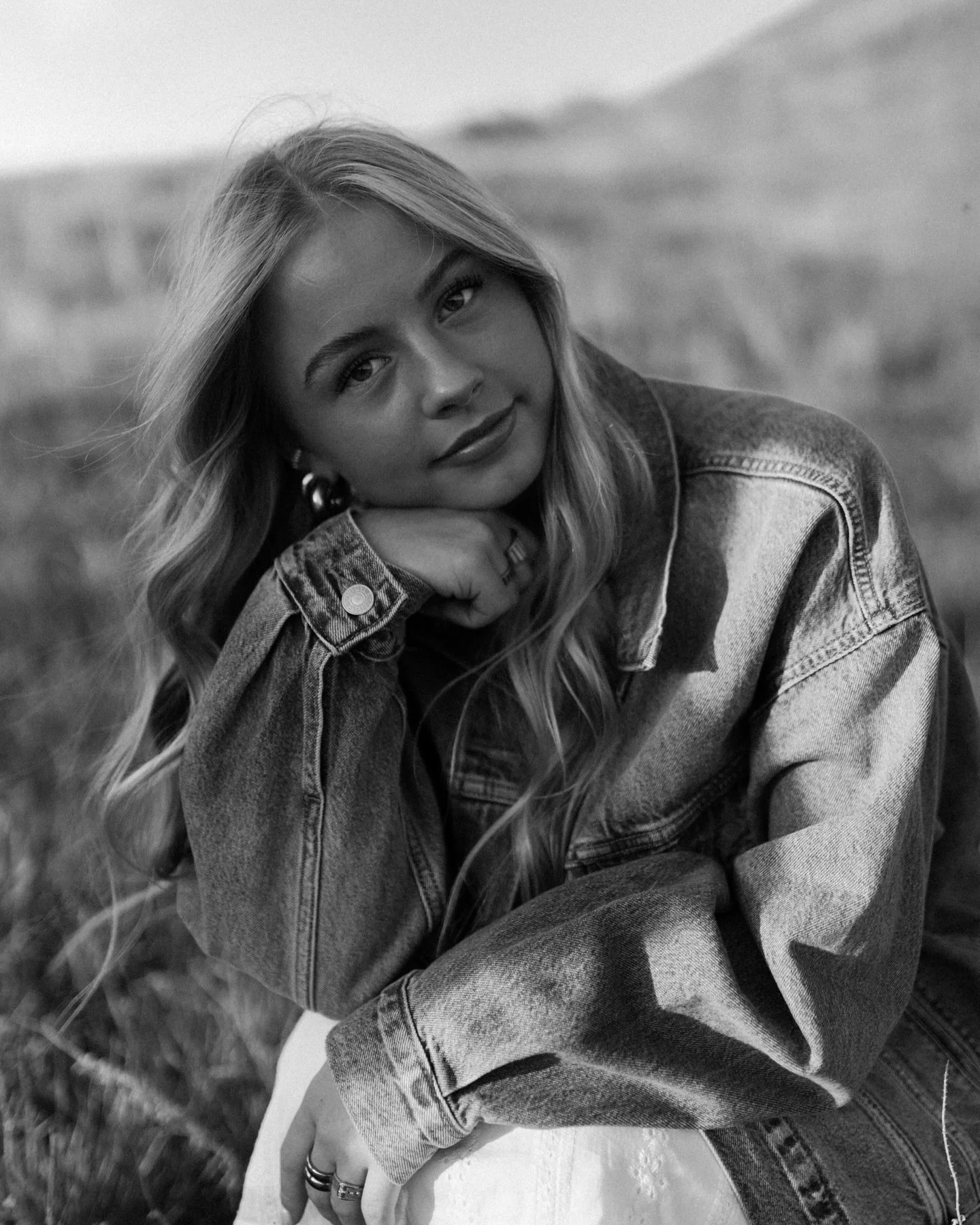 A fun senior session tonight 🌳