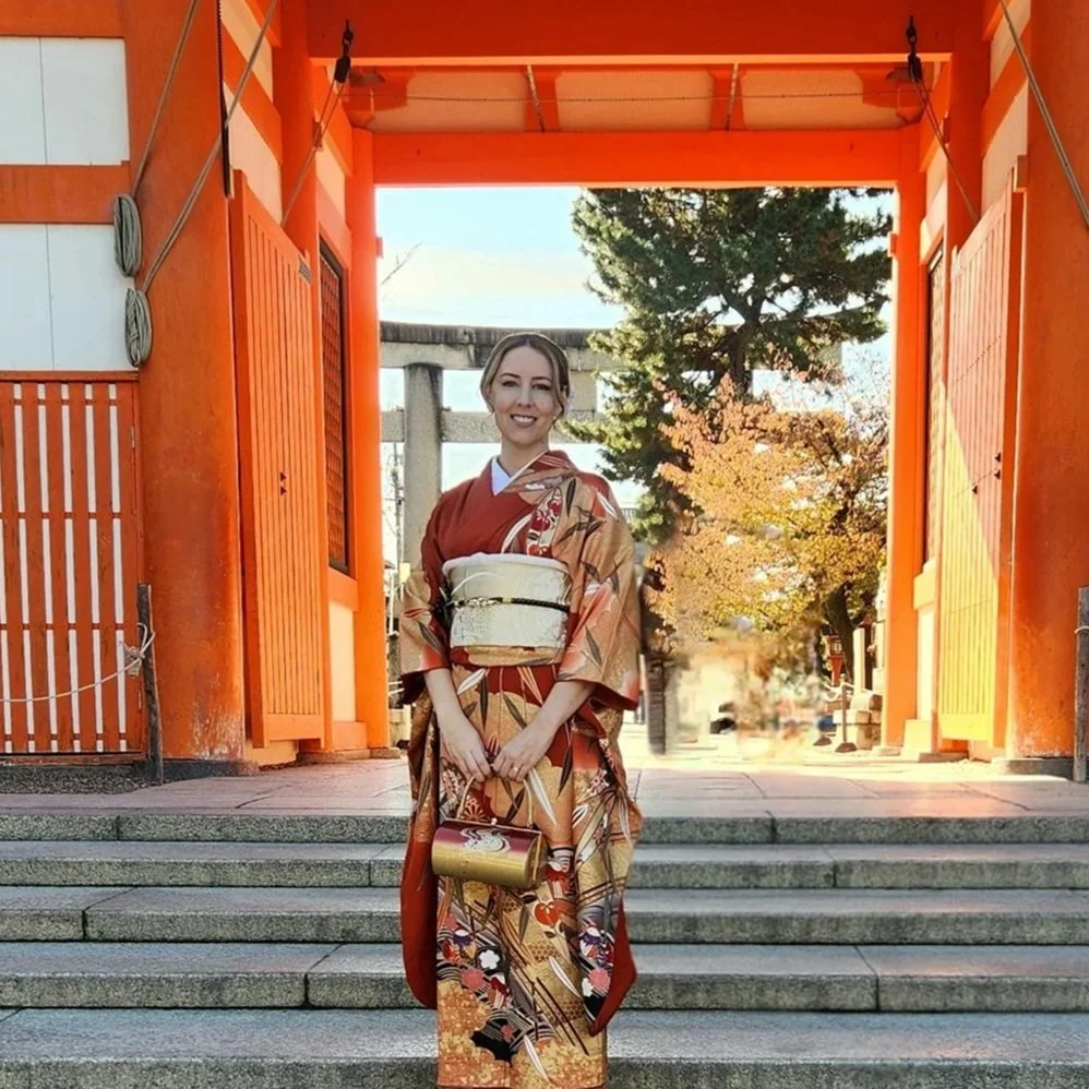 Amber Long, travel advisor at Two Sisters Travel, planning custom travel experiences