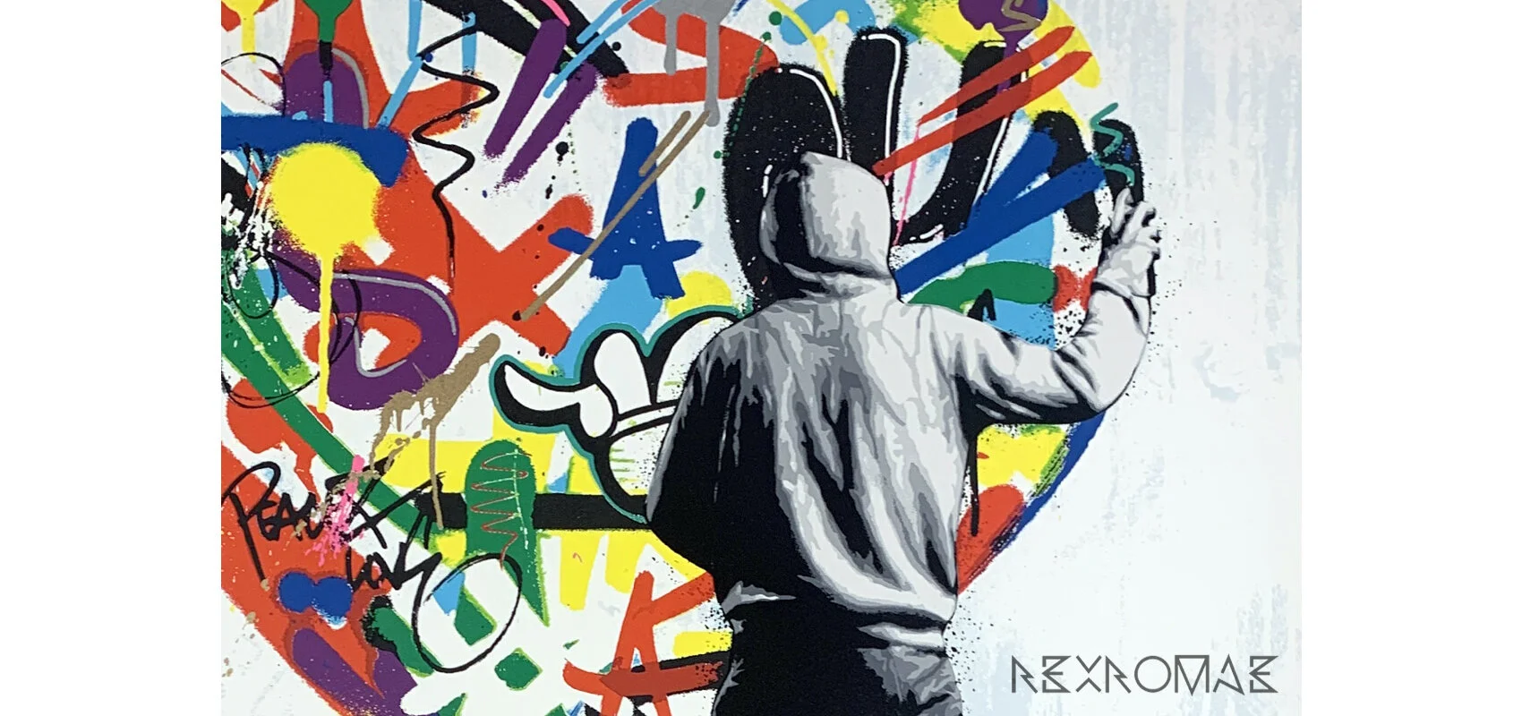 Martin Whatson "Paint Love"  Dubai Print Release