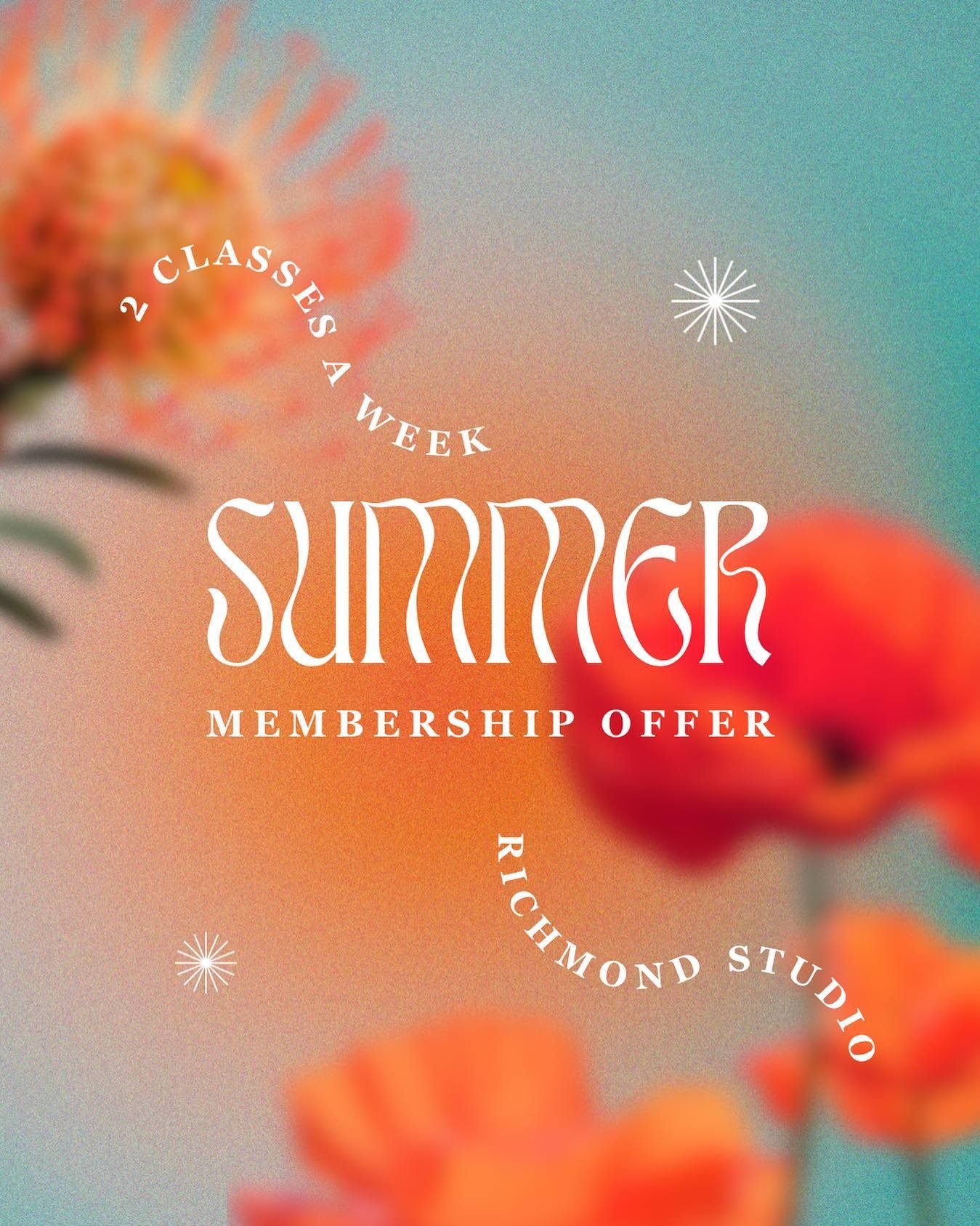 Our new Summer Membership offer features 2 classes a week for just $30 on auto debit! ☀️ This extra special membership is here for those busy bees in summer who still want to practice 2x a week! 

This is also our way to support our community &amp; o