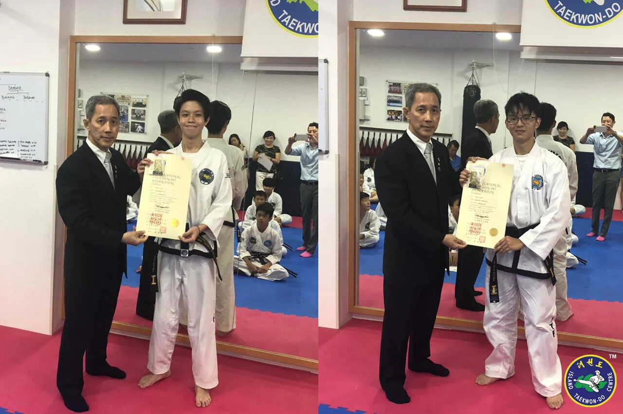 Junior &amp; Senior Black Belt Grading