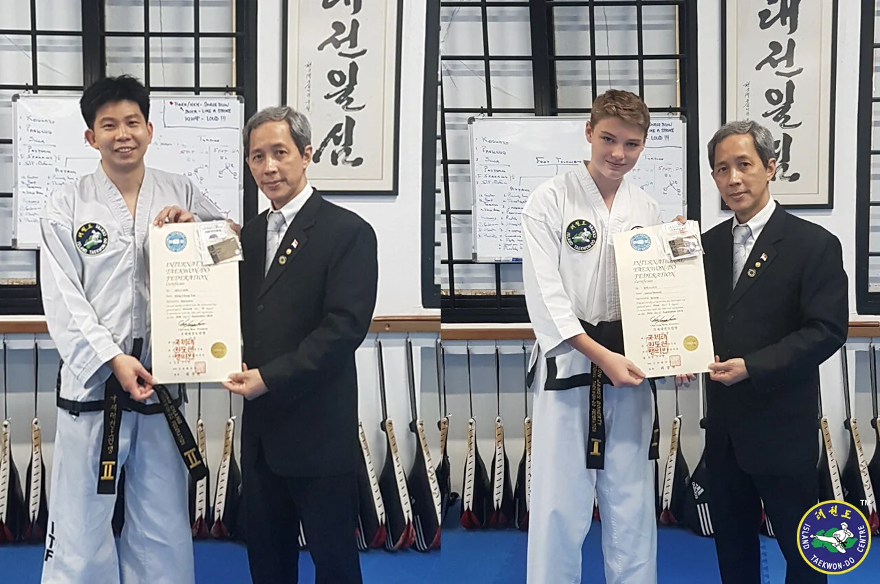 Junior &amp; Senior Black Belt Grading