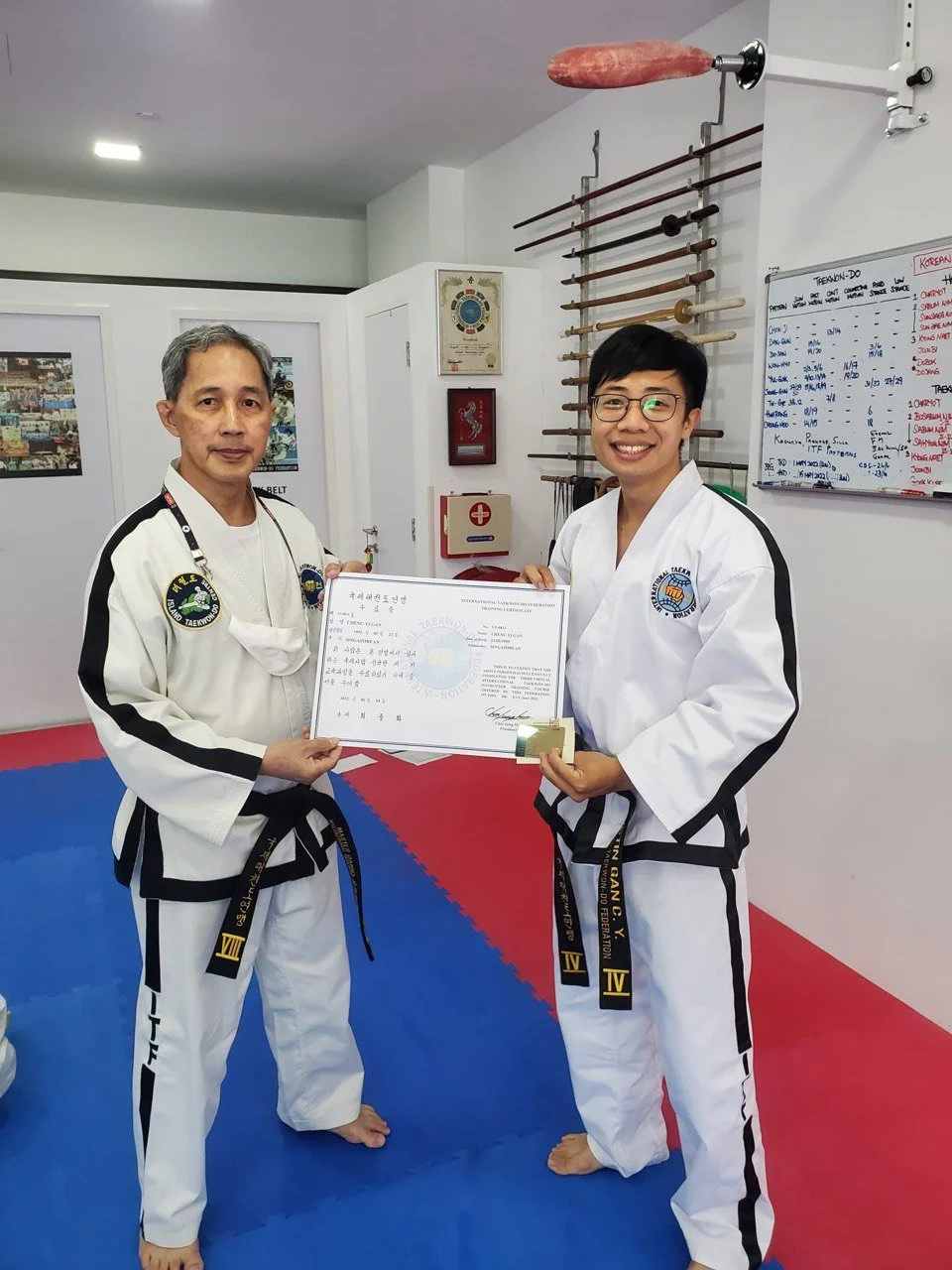 Black Belt Grading Results