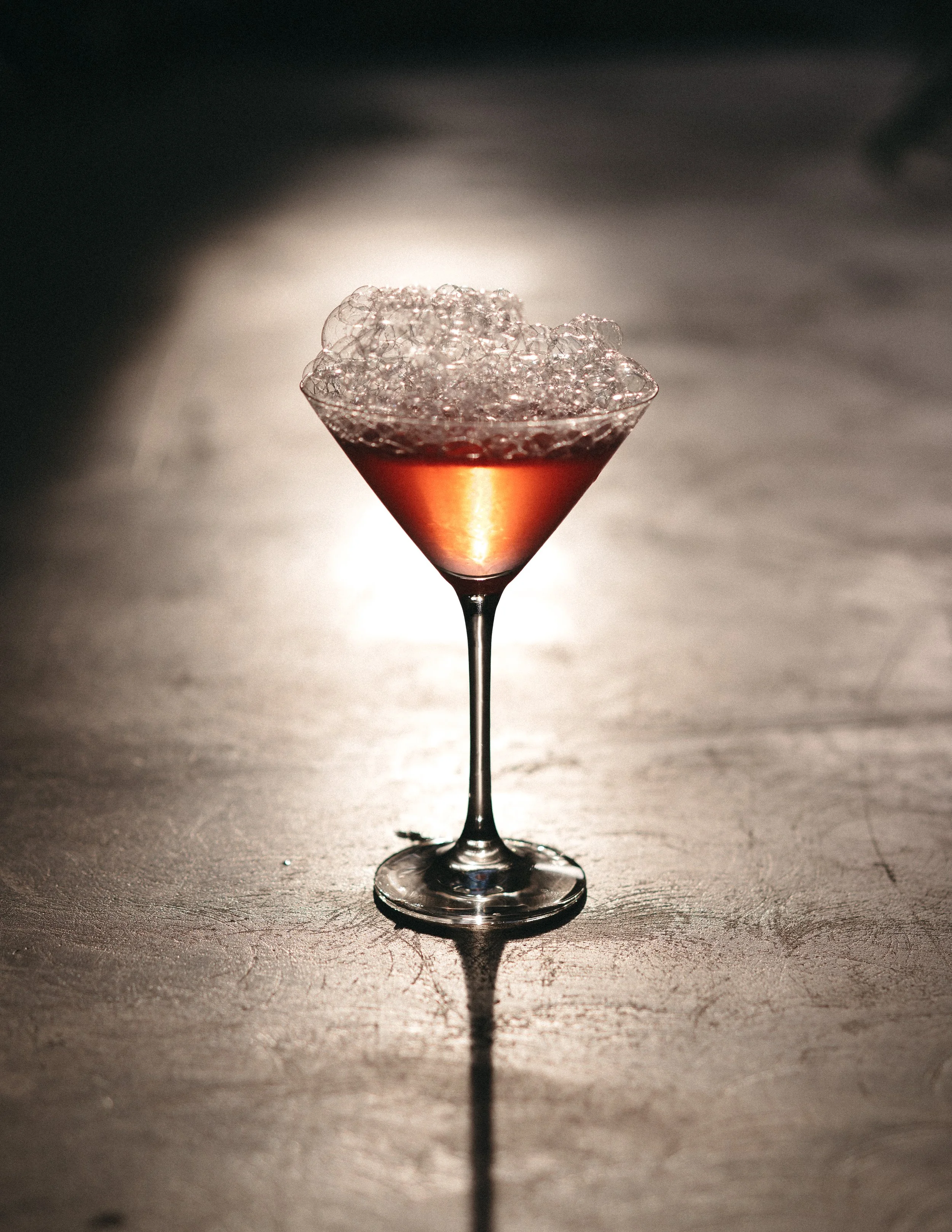 Our Afterglow signature cocktail