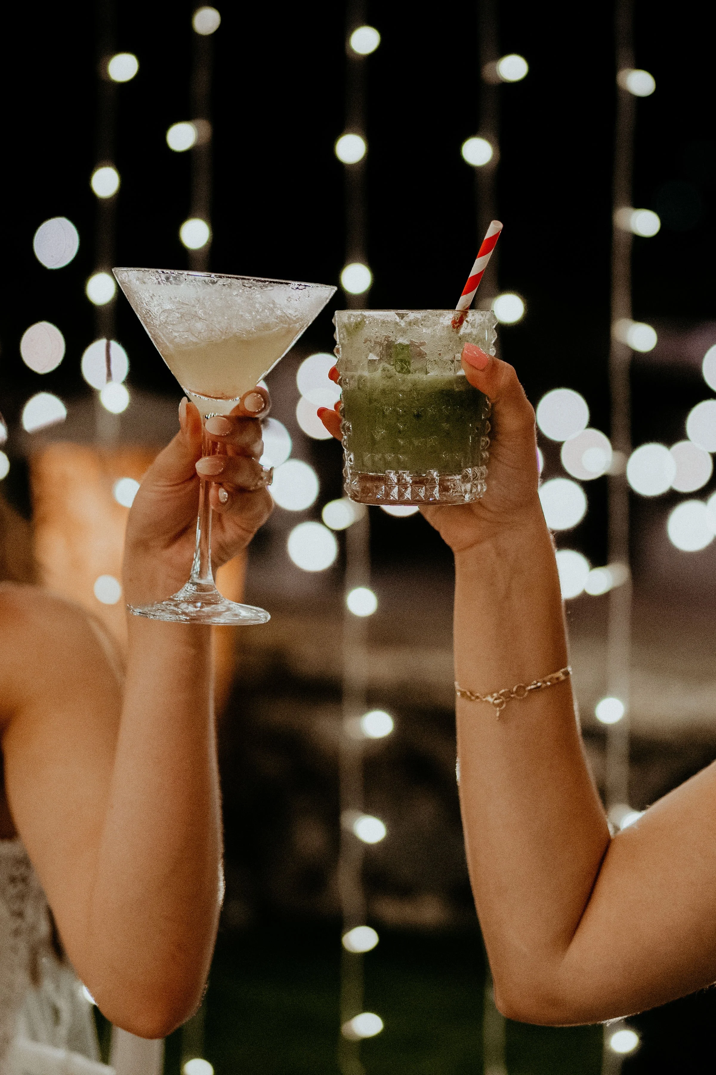 Toasting to a good life.