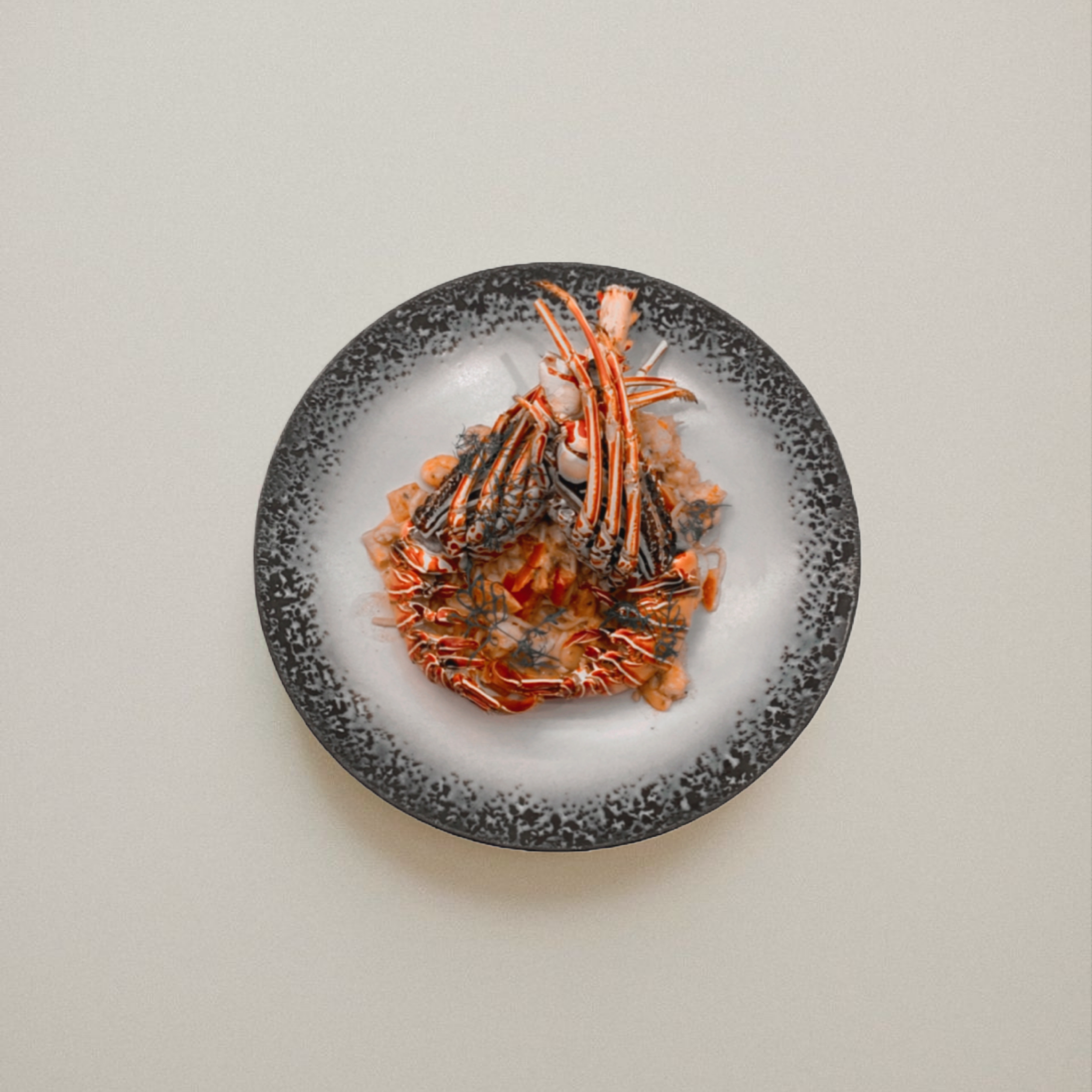 Delicious lobster pasta