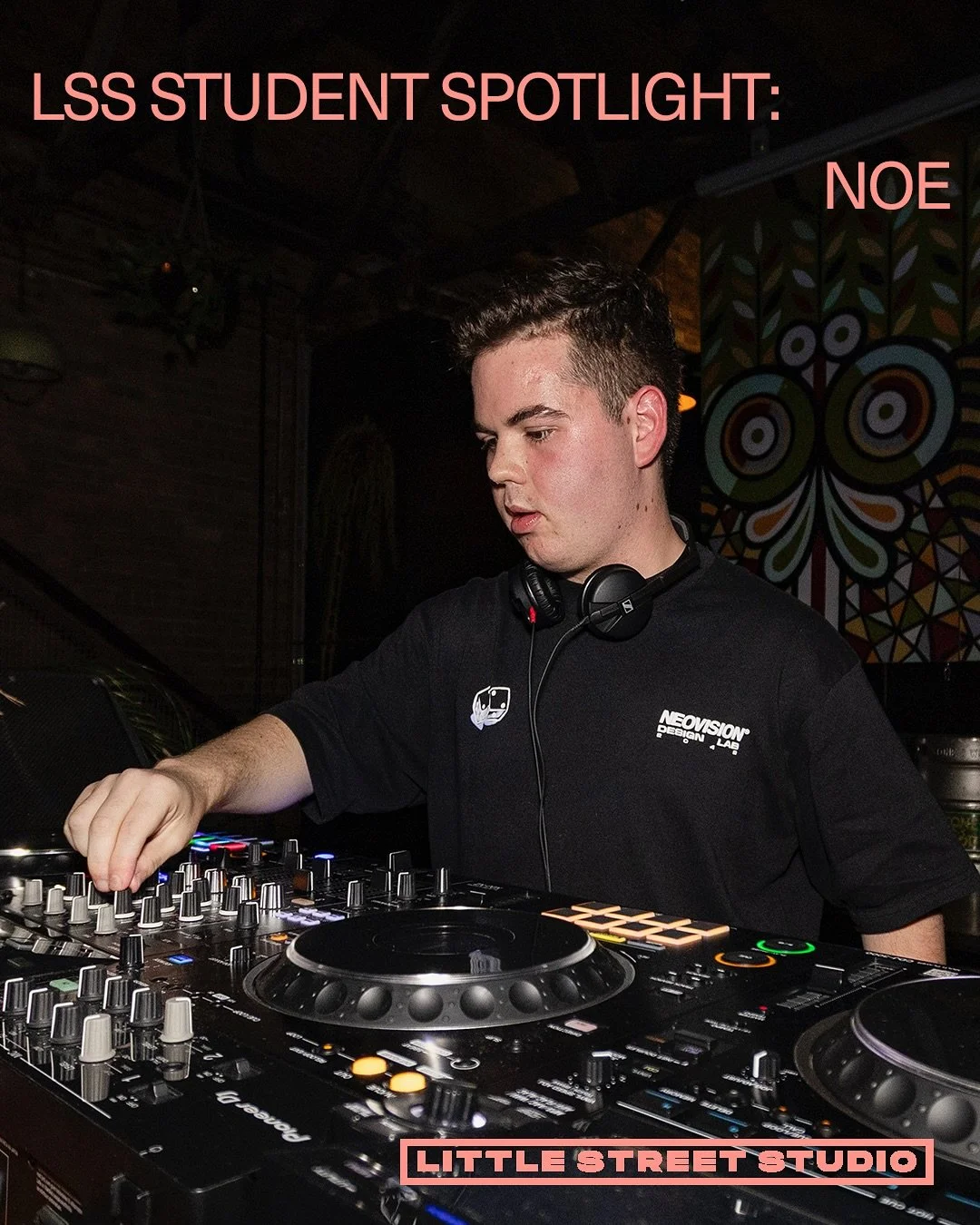 Introducing NOE, the musical project of Brisbane based artist Noah Balderson. At just 20 years of age it&rsquo;s hard to believe he started his music production journey with us just last year in May 2024 via our Beginner Production Course before divi