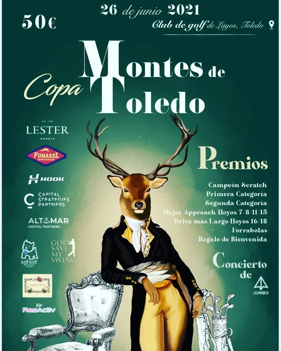 Anunciaros que será un placer para nosotros colaborar el 26 de Junio con @copamontesdetoledo junto a grandes marcas como:
@lester_es 
@fumarel_sportswear 
@hook_padel 
@kiffkiff72 
@godsavemyswingspain 
@lourdesmaurishop 
Animaros a que os a