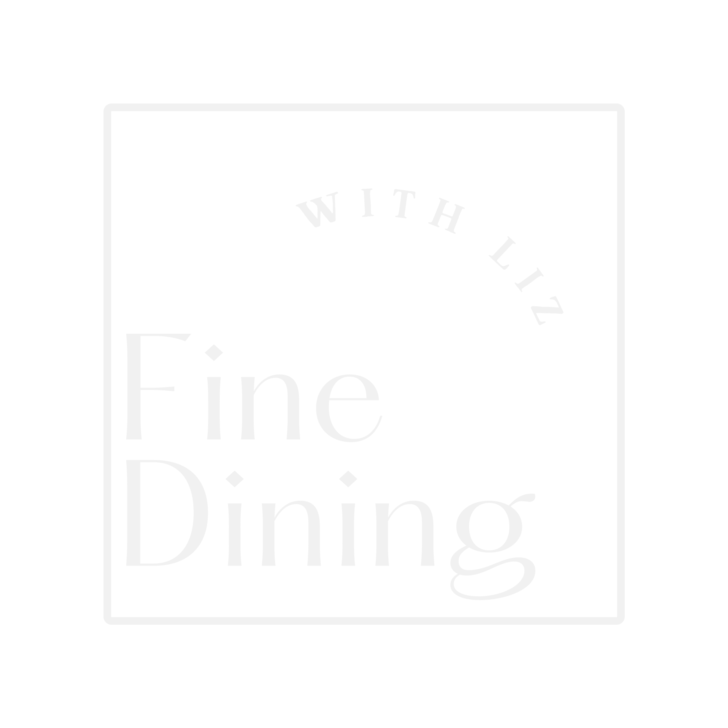 FINE DINING WITH LIZ &amp; JACKS