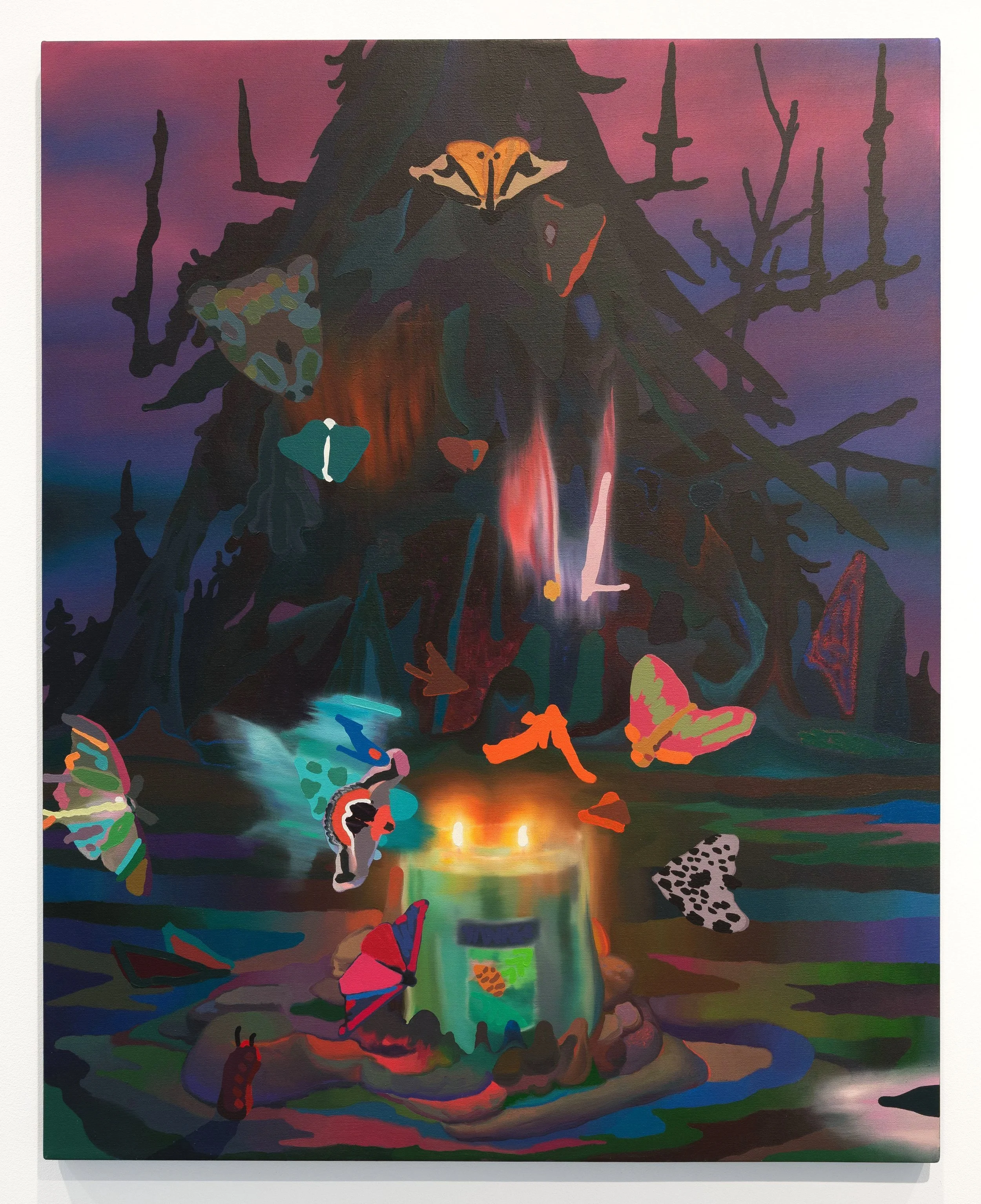 The Violet Hour with Balsam and Cedar Fragrance