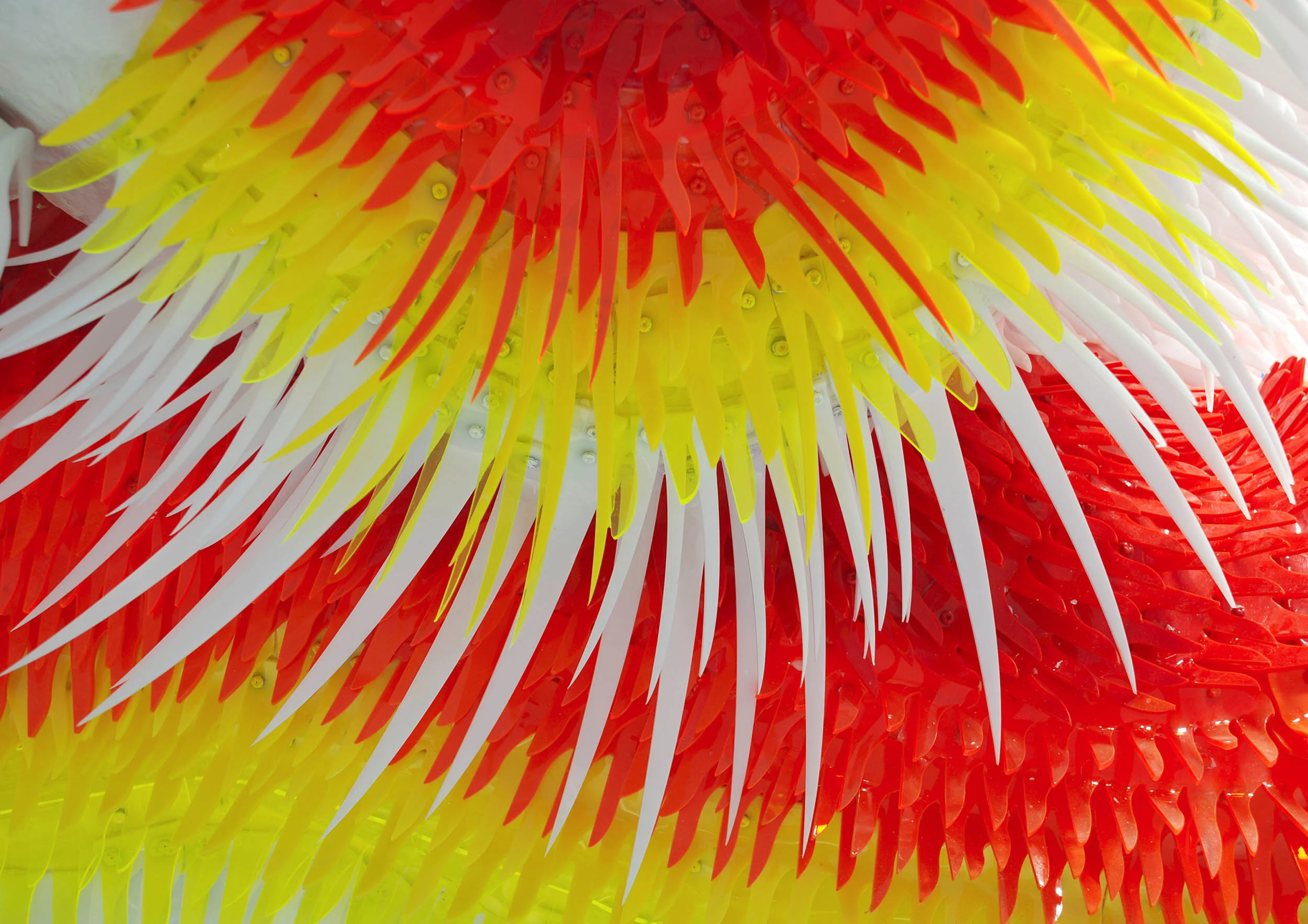 Chinese lion dragon bright colorful animal landmark public art sculpture London Chinatown