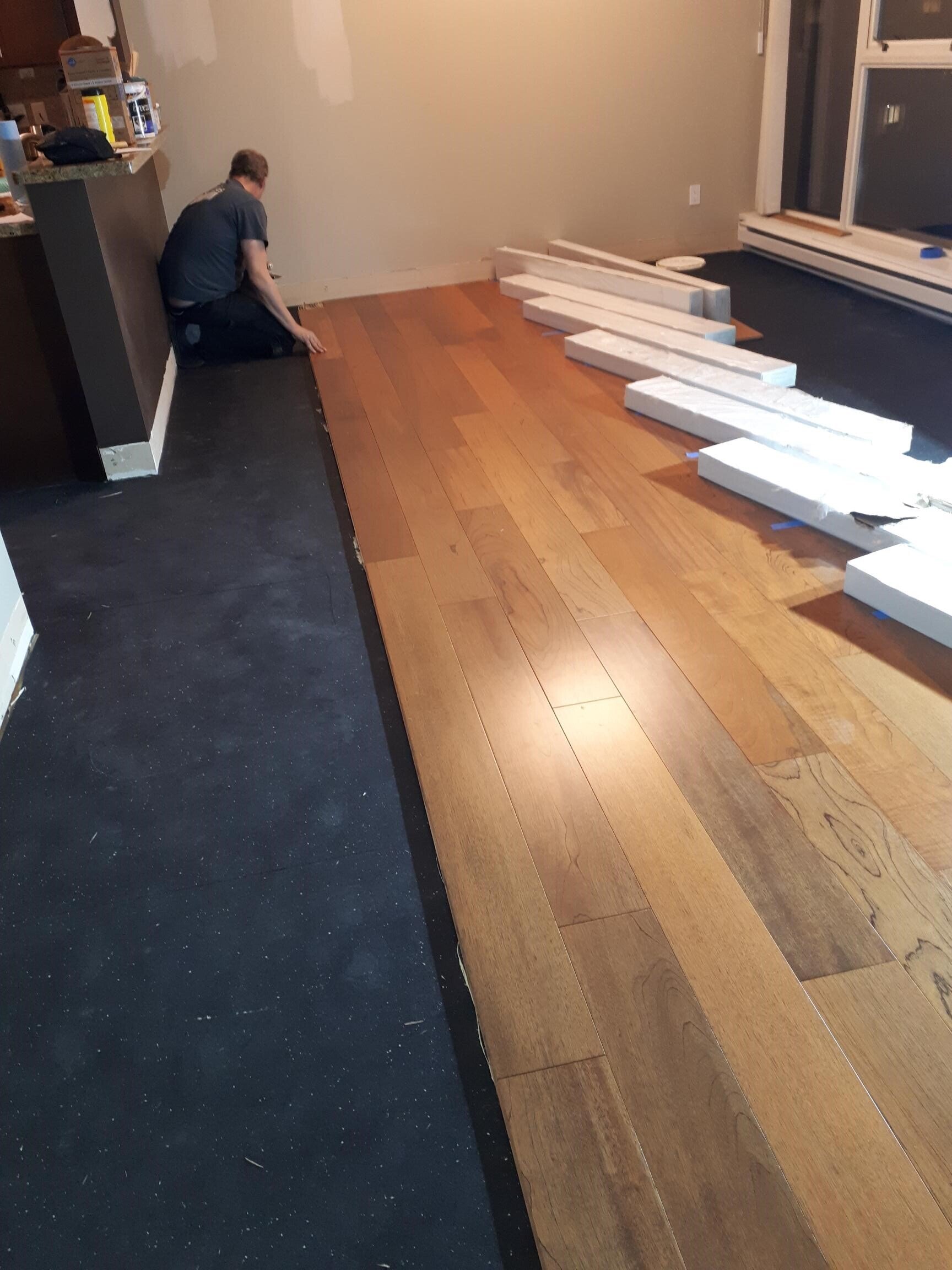 How to Install Hardwood Floors Over A Concrete Slab — Mi Casa Floors
