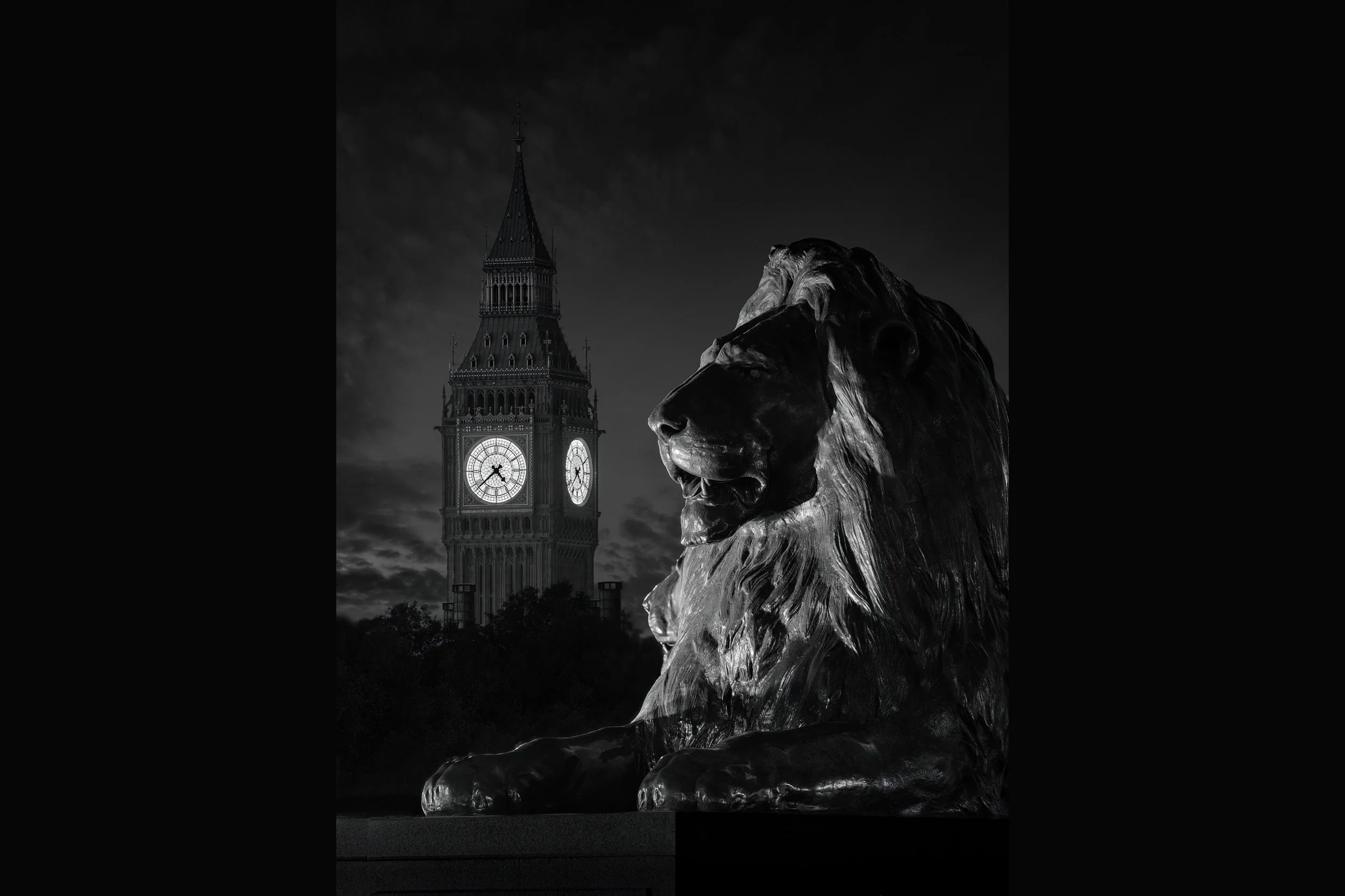 The Lion protects the Big Ben
