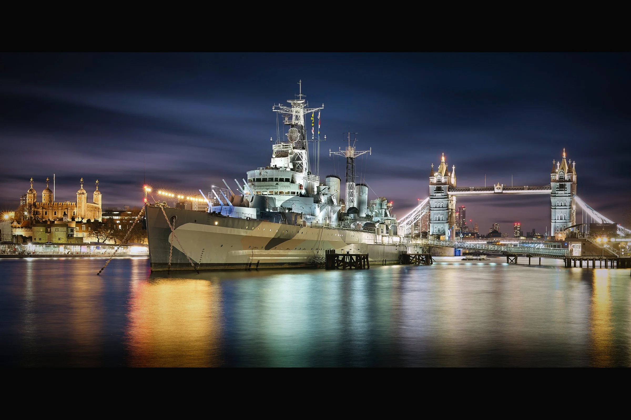 Tower of London, HMS Belfast and Tower Bridge