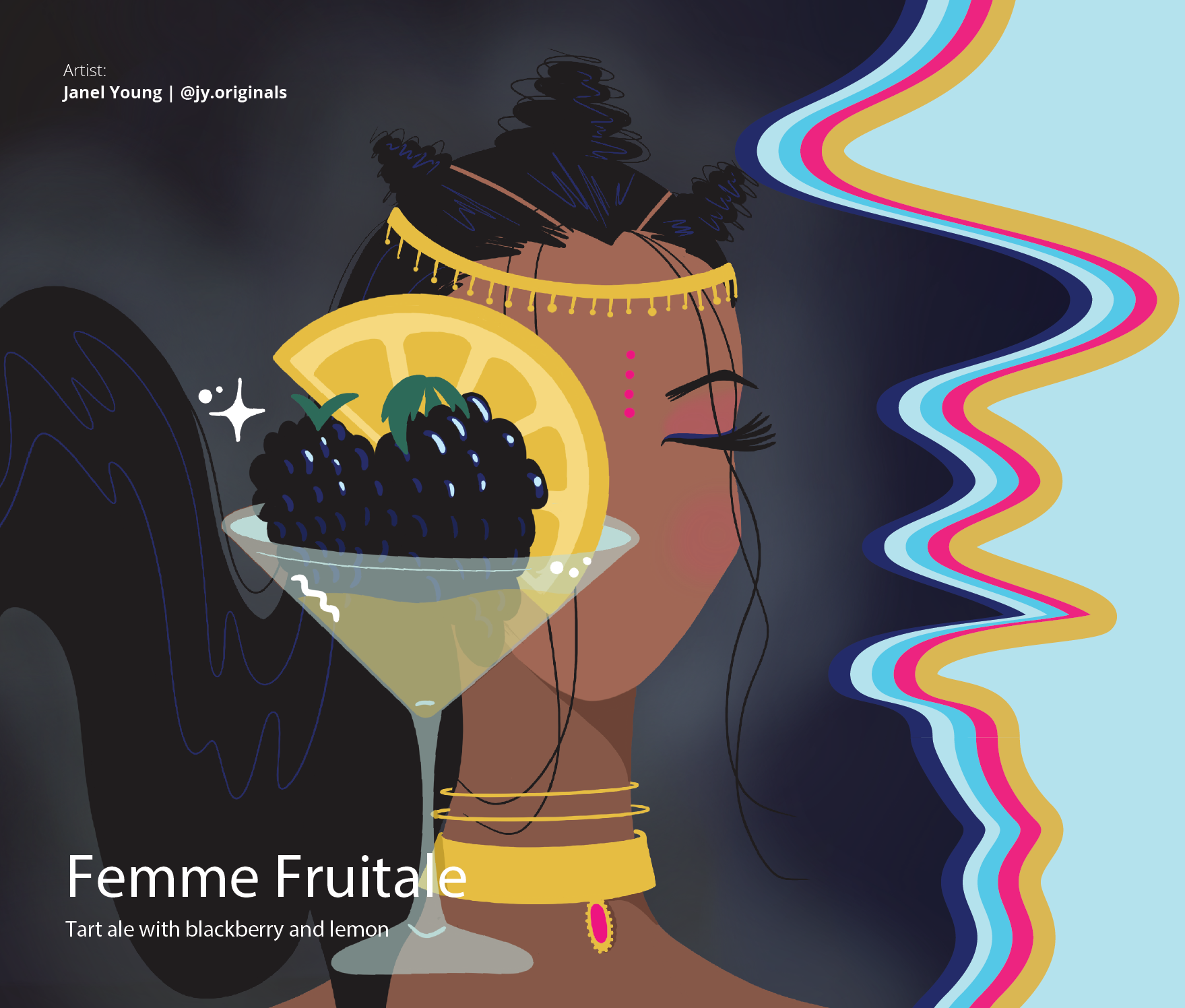 Beer Label Illustrations 2025
