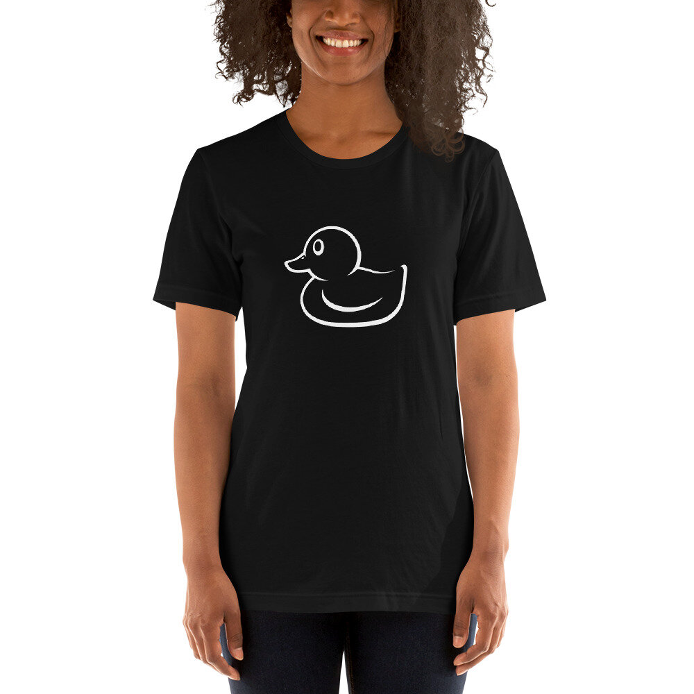 (Womens) Duck Quackalope — T-Shirt Rubber
