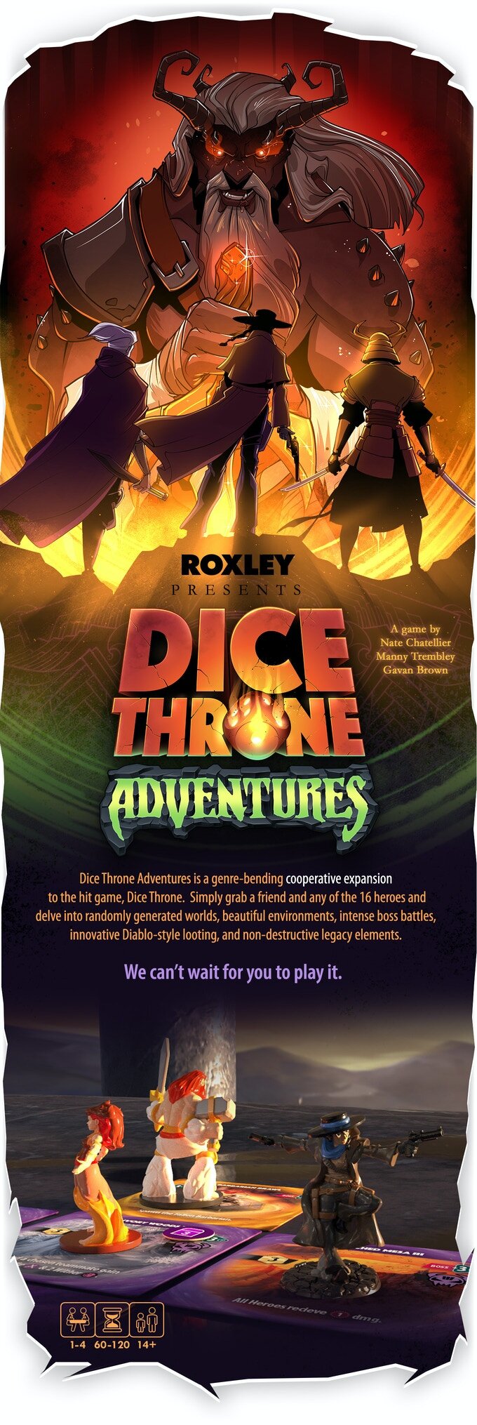 My Favorite Heroes in Slice & Dice – Adventure Rules