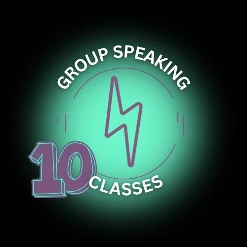 Ten Group Vocal Coaching Sessions - For SPEAKERS
