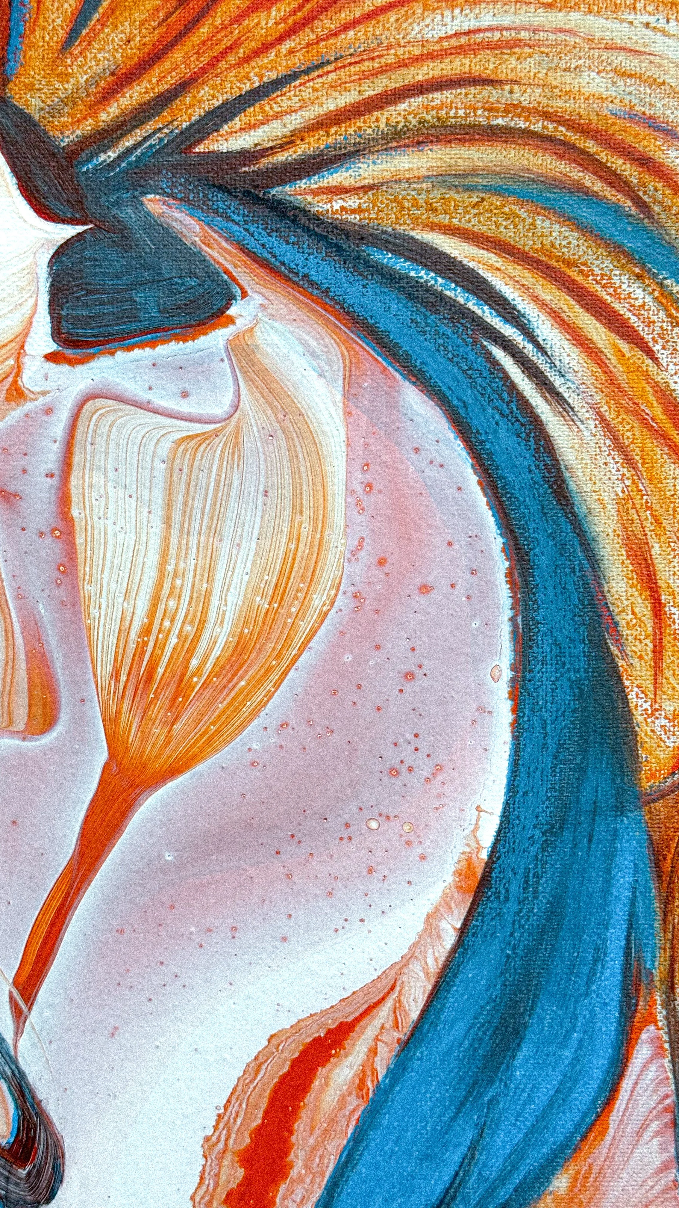 Nameless 6923 - Orange & Blue — Norris Yim