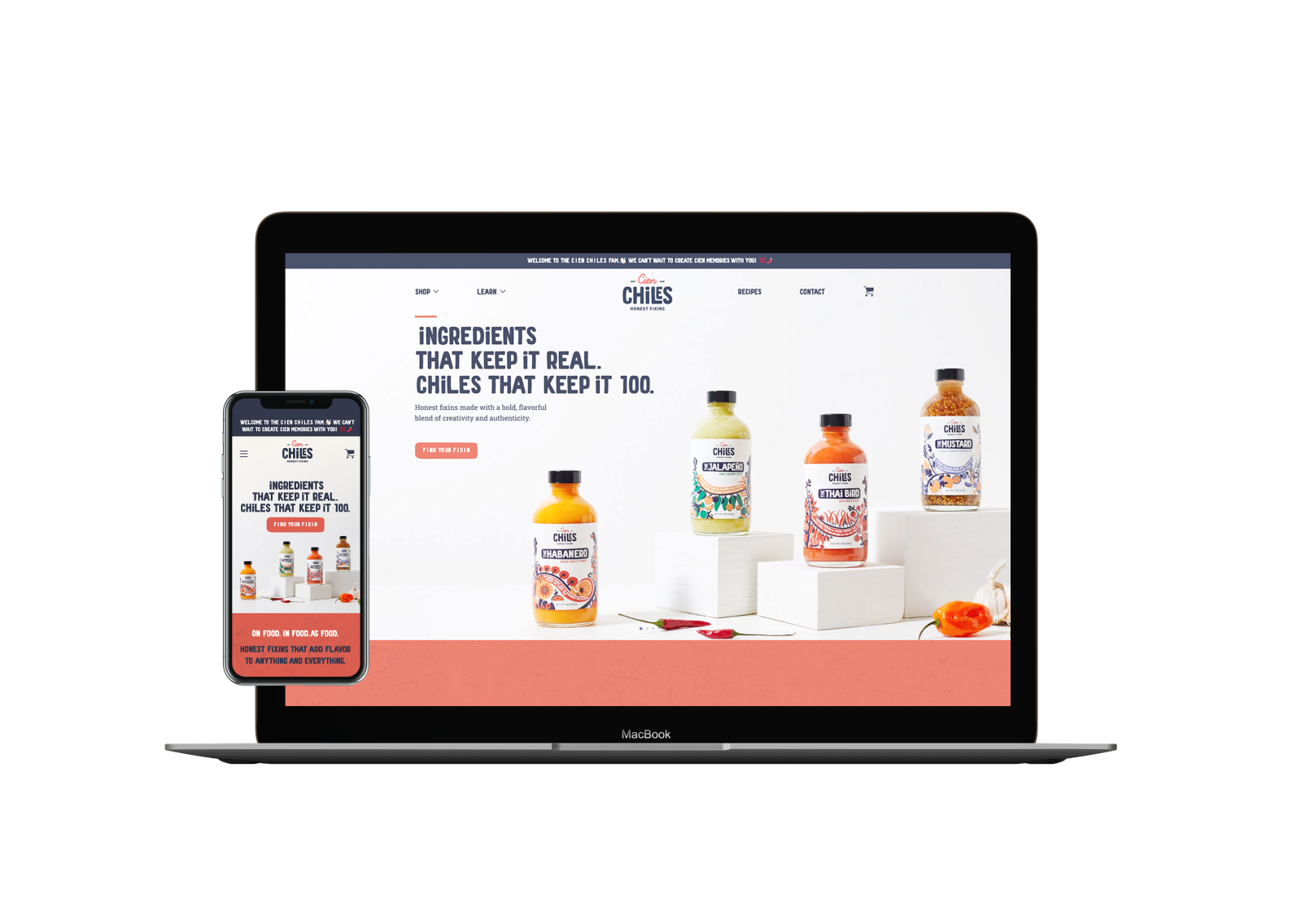 Cien Chiles E-commerce Experience: A Deep Dive into Branding & Food Packaging Design