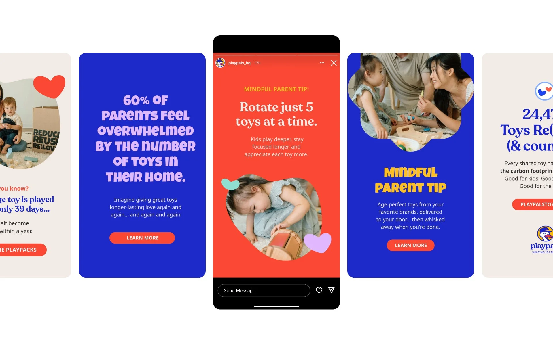 Social media strategy and branded content templates — visual identity system by Mindsy Design Studio