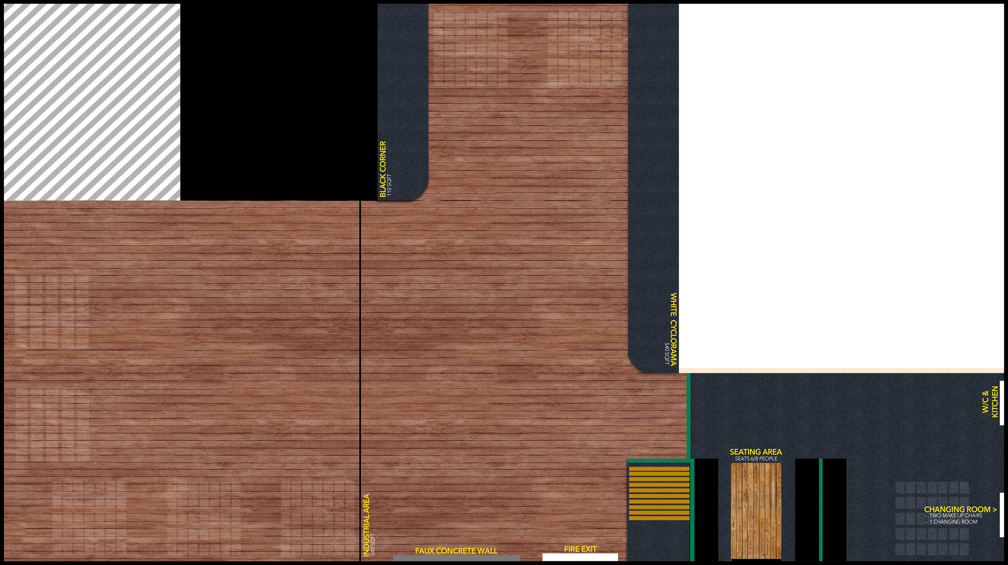 XYZ Studios Floor Plan