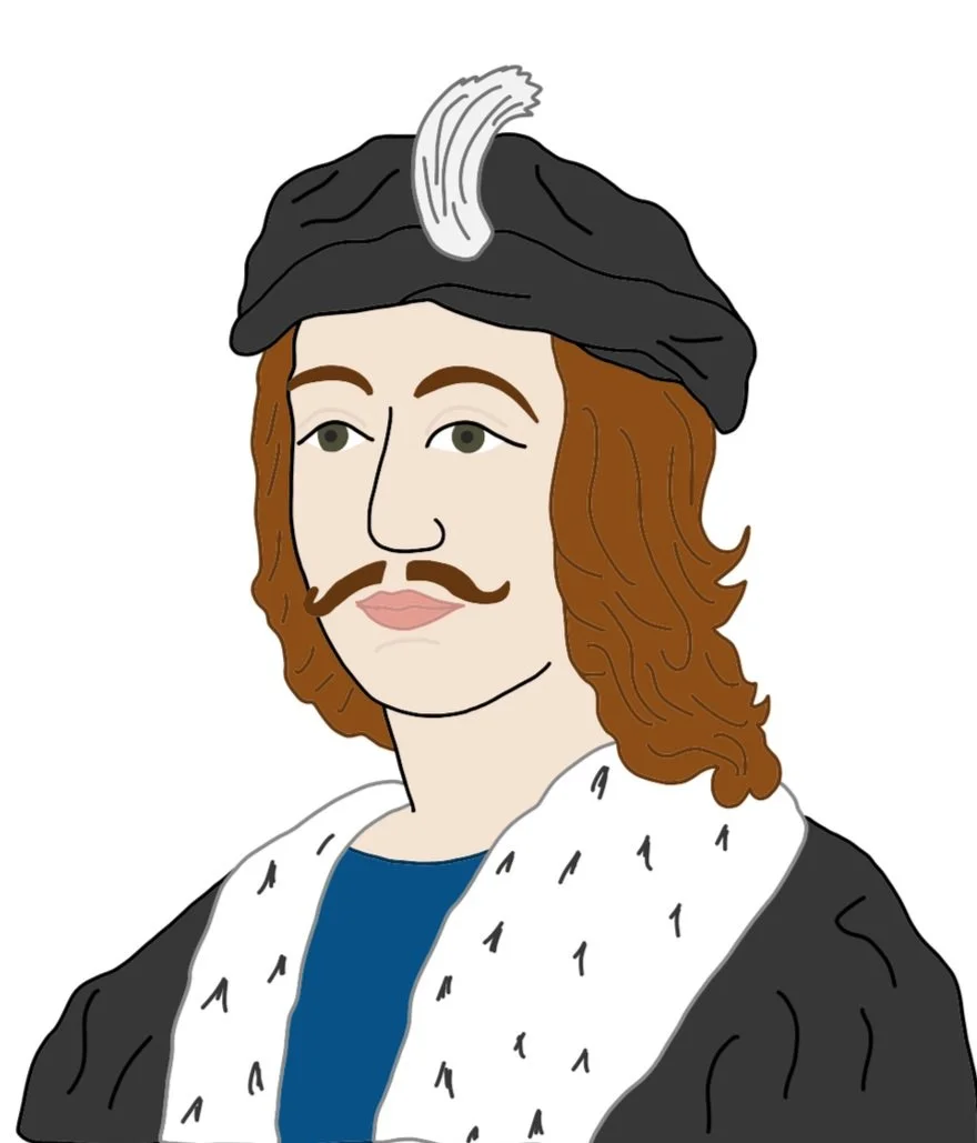 Drawing of Edward Balliol