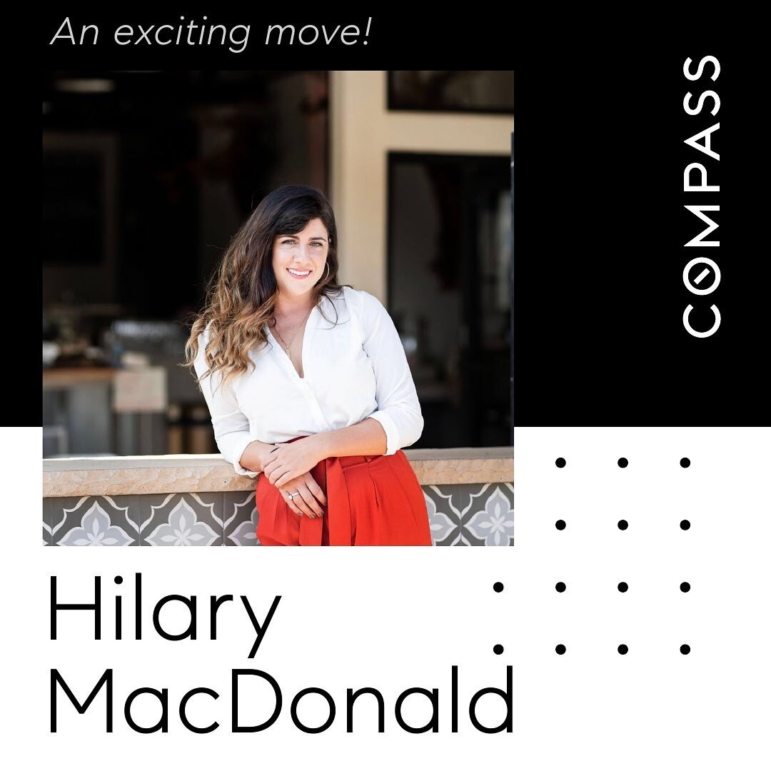 After a considerable amount of thought I have decided to move to @compass_santa_barbara :) I am excited and can not wait for where my career will go from here! 
.
.
.

☎️ : 8053411149 
📧: hilary.macdonald@compass.com 
DRE# : 02097040
Compass Santa B