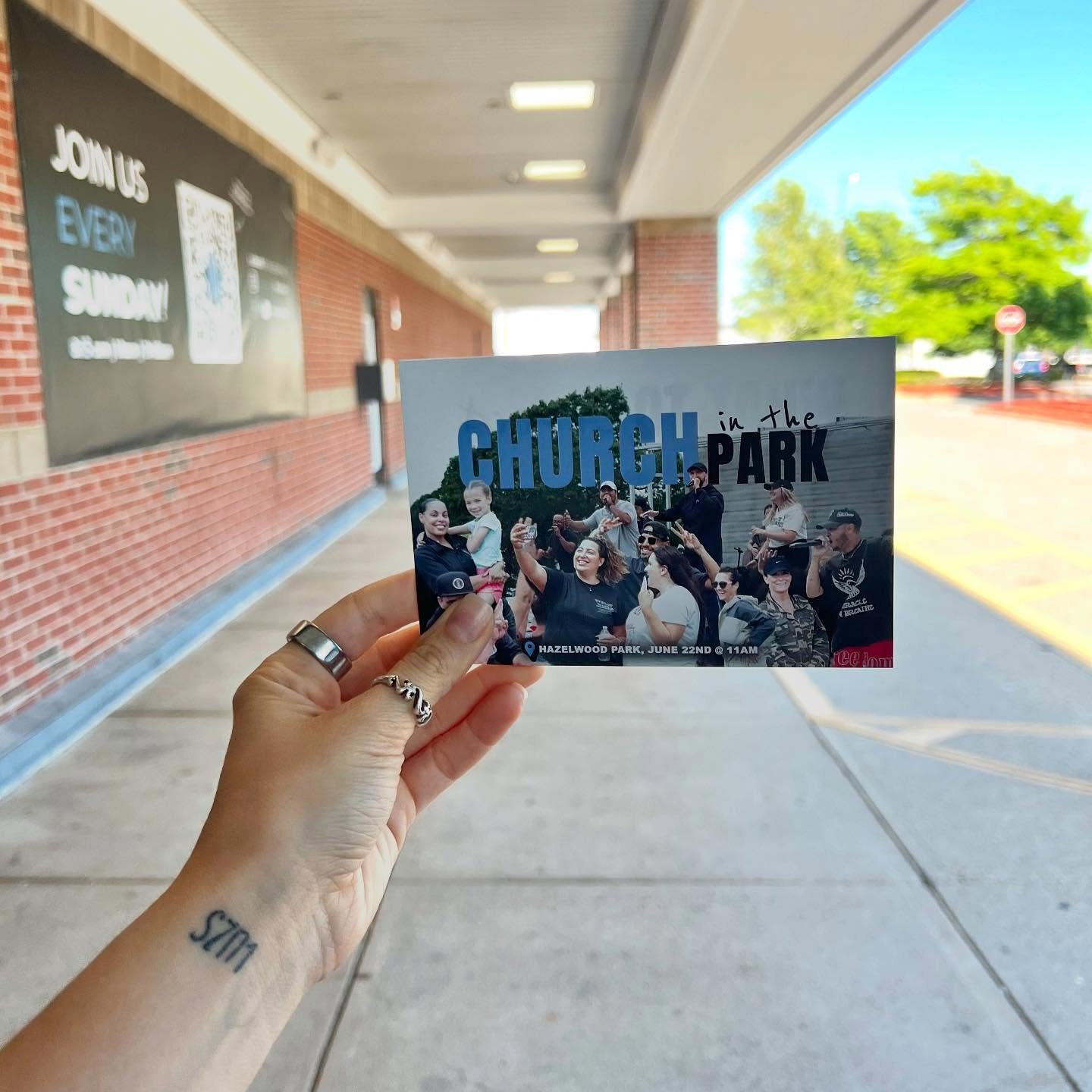 meet us @ Hazelwood Park🛝 for service tomorrow!

Bring your own 🪑 &amp; we&rsquo;ll see you @ 11AM 🤟