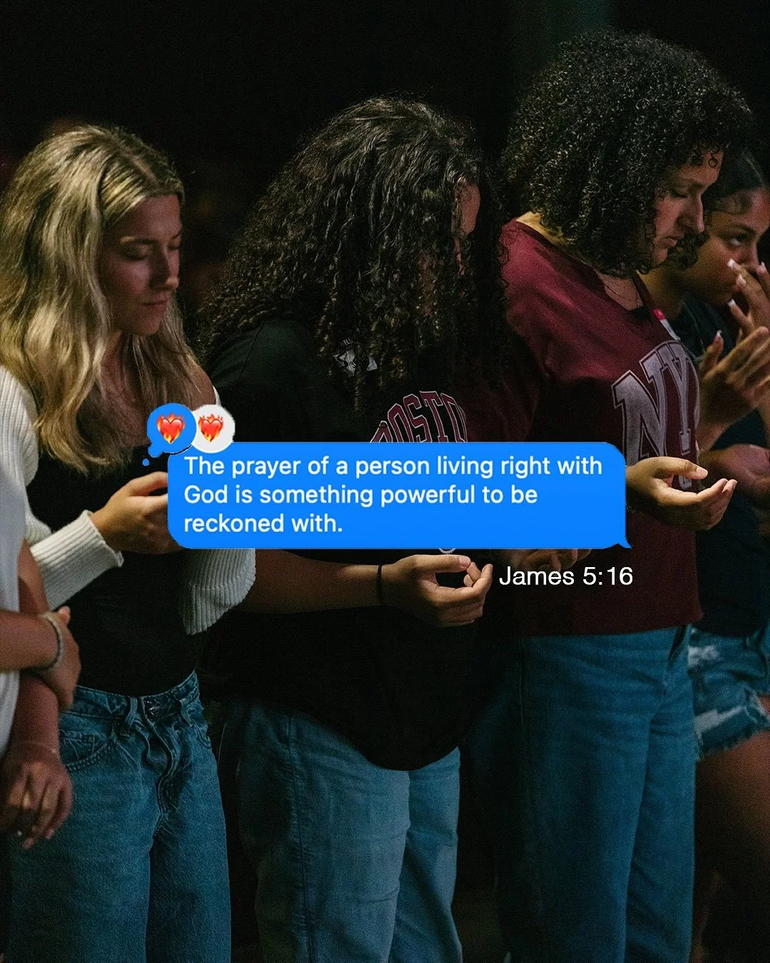 every night this week @ the church meet us for prayer 🕊️❤️&zwj;🔥

𝗱𝗼𝗼𝗿𝘀 𝗼𝗽𝗲𝗻 @ 𝟲:𝟭𝟱𝗣𝗠 ⛪️