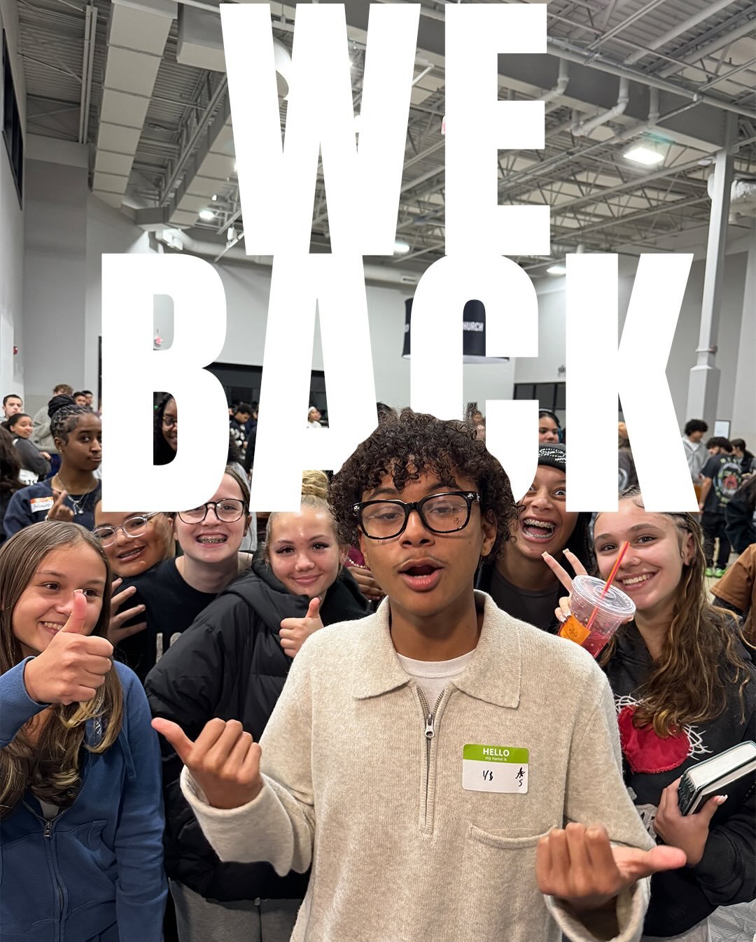 𝗦𝗲𝗲 𝘆𝗼𝘂 @ 𝟲:𝟯𝟬⚡️

bring your Bible 📖
bring a friend 🫶
 &amp; bring your faith ❤️&zwj;🔥