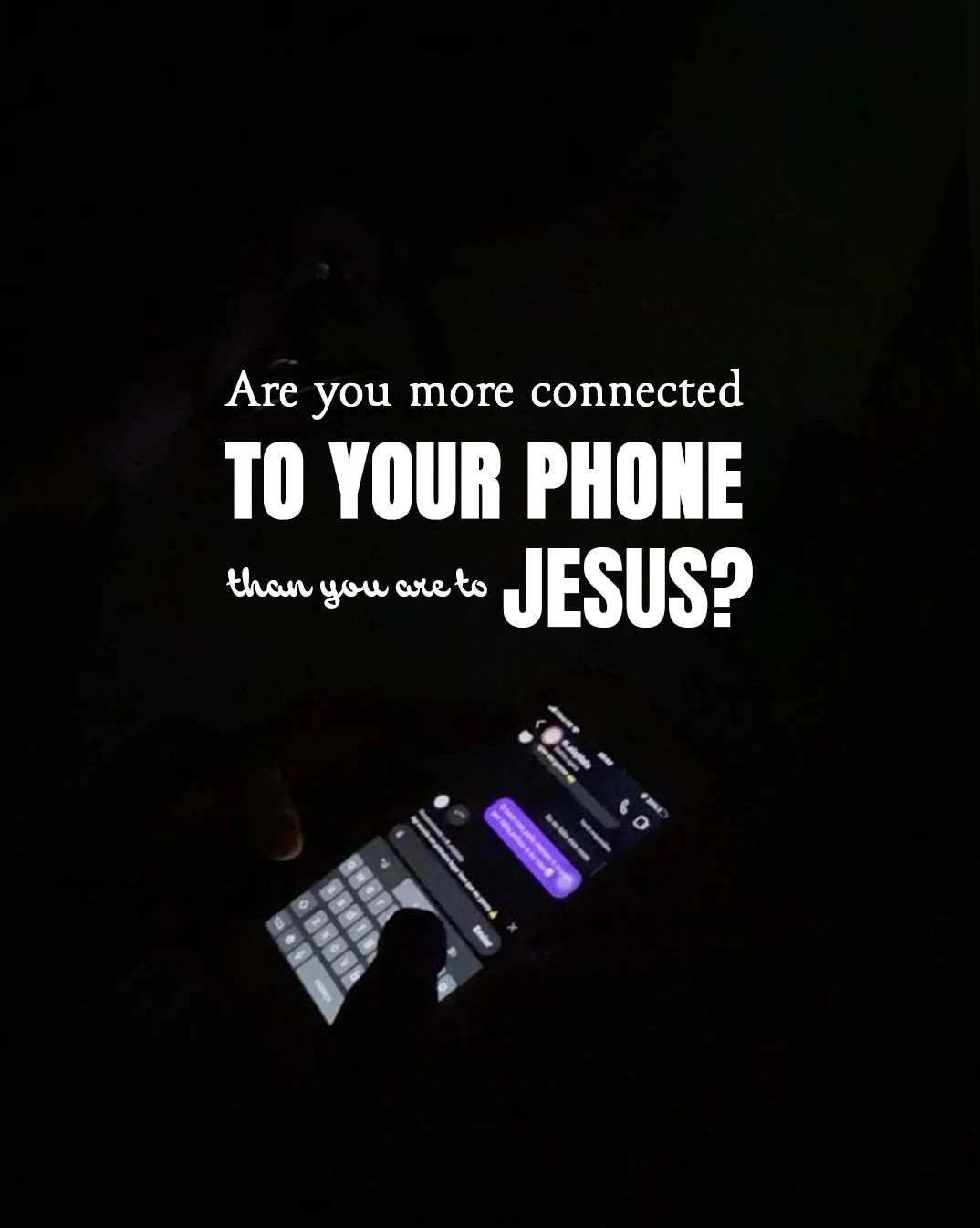 Are you hungry for more of God in your life?

- Accept Jesus as Lord 🙏

- Turn from sin ✅

- Read your Bible &amp; pray daily 📖

- Get baptized 🌊

- Make being at church a priority ⛪️

- Serve &amp; 𝐝𝐨𝐧&rsquo;𝐭 𝐝𝐨 𝐥𝐢𝐟𝐞 𝐚𝐥𝐨𝐧𝐞❤️&zwj;?