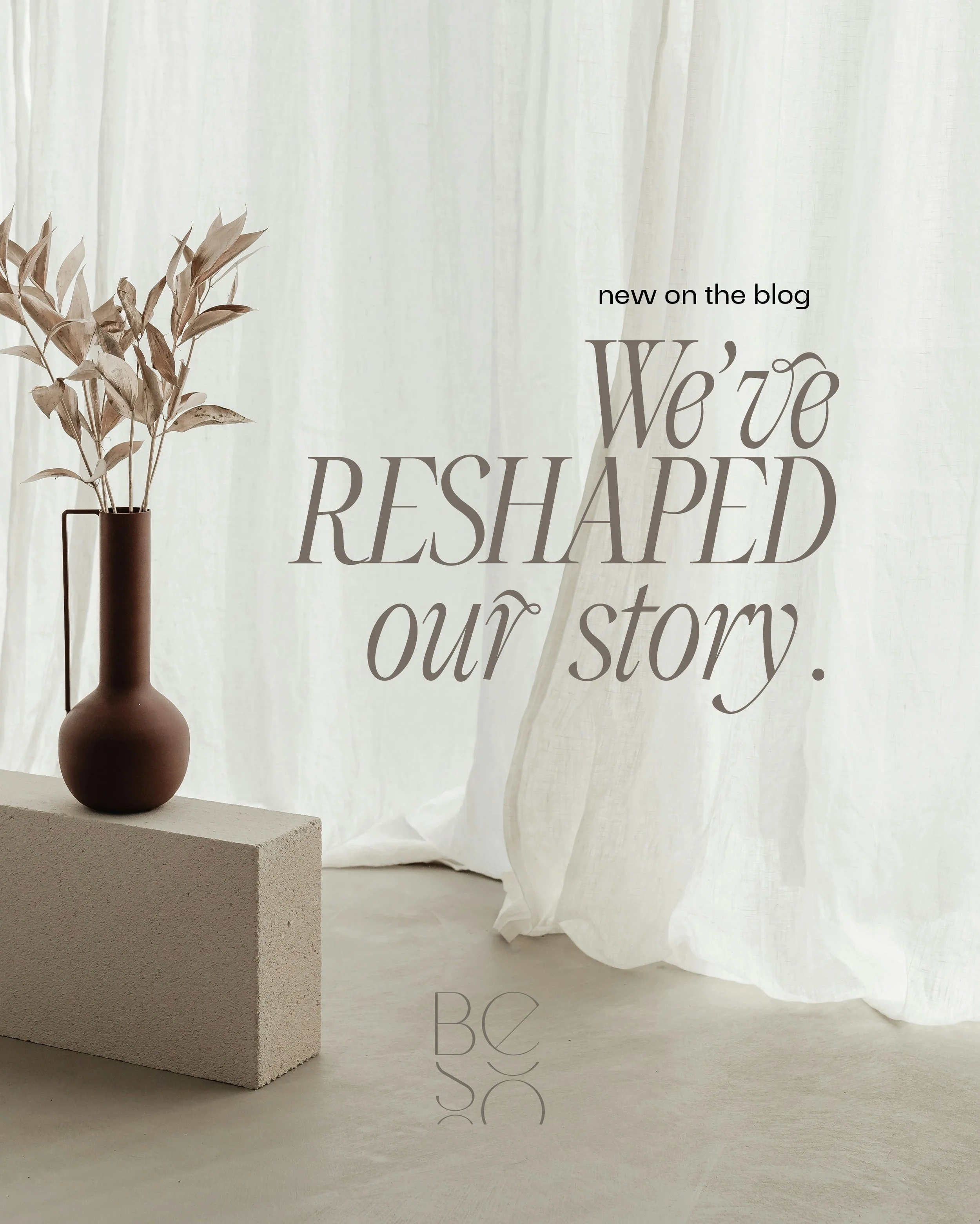 We’ve reshaped our story