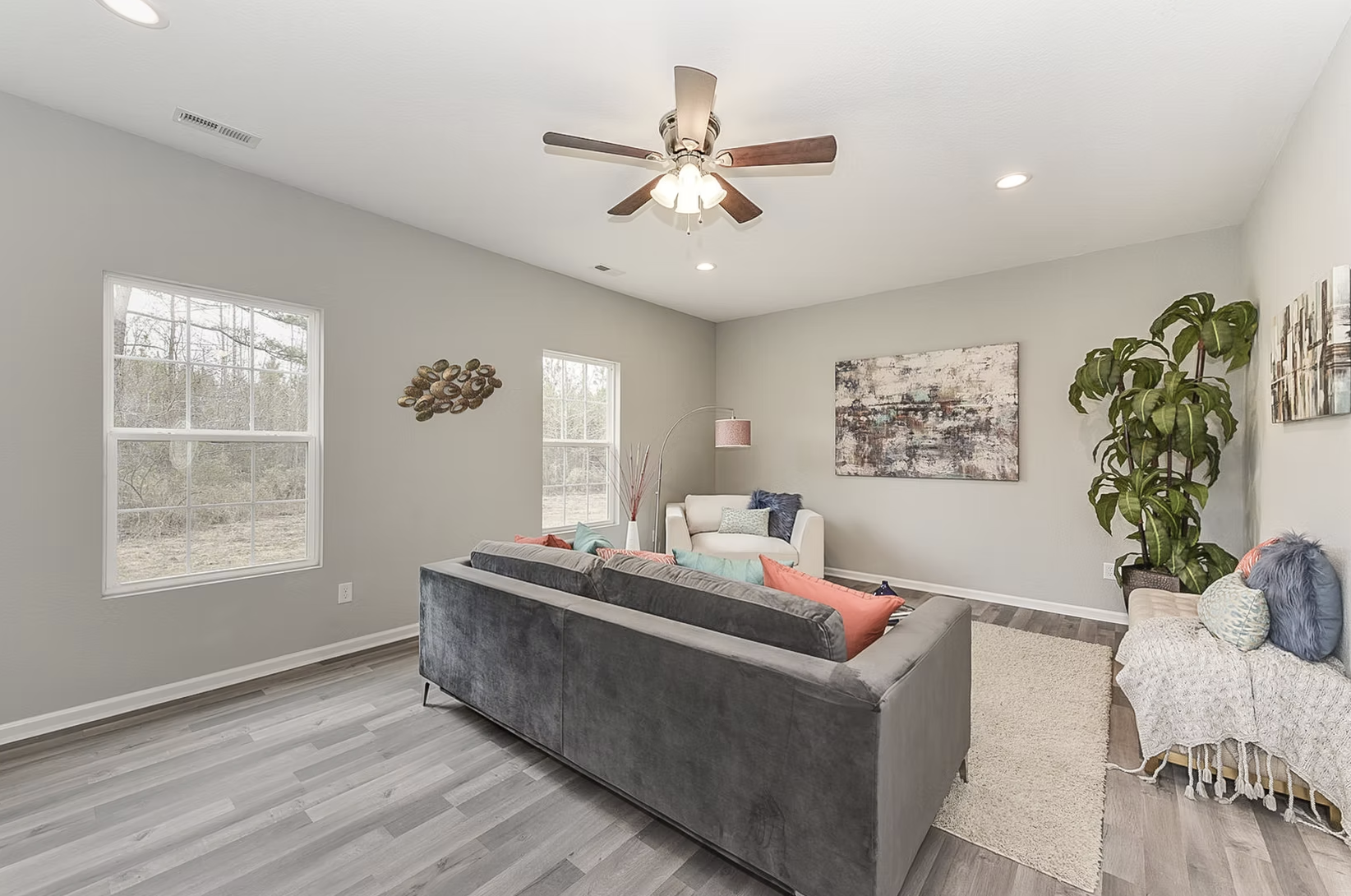 View of living space