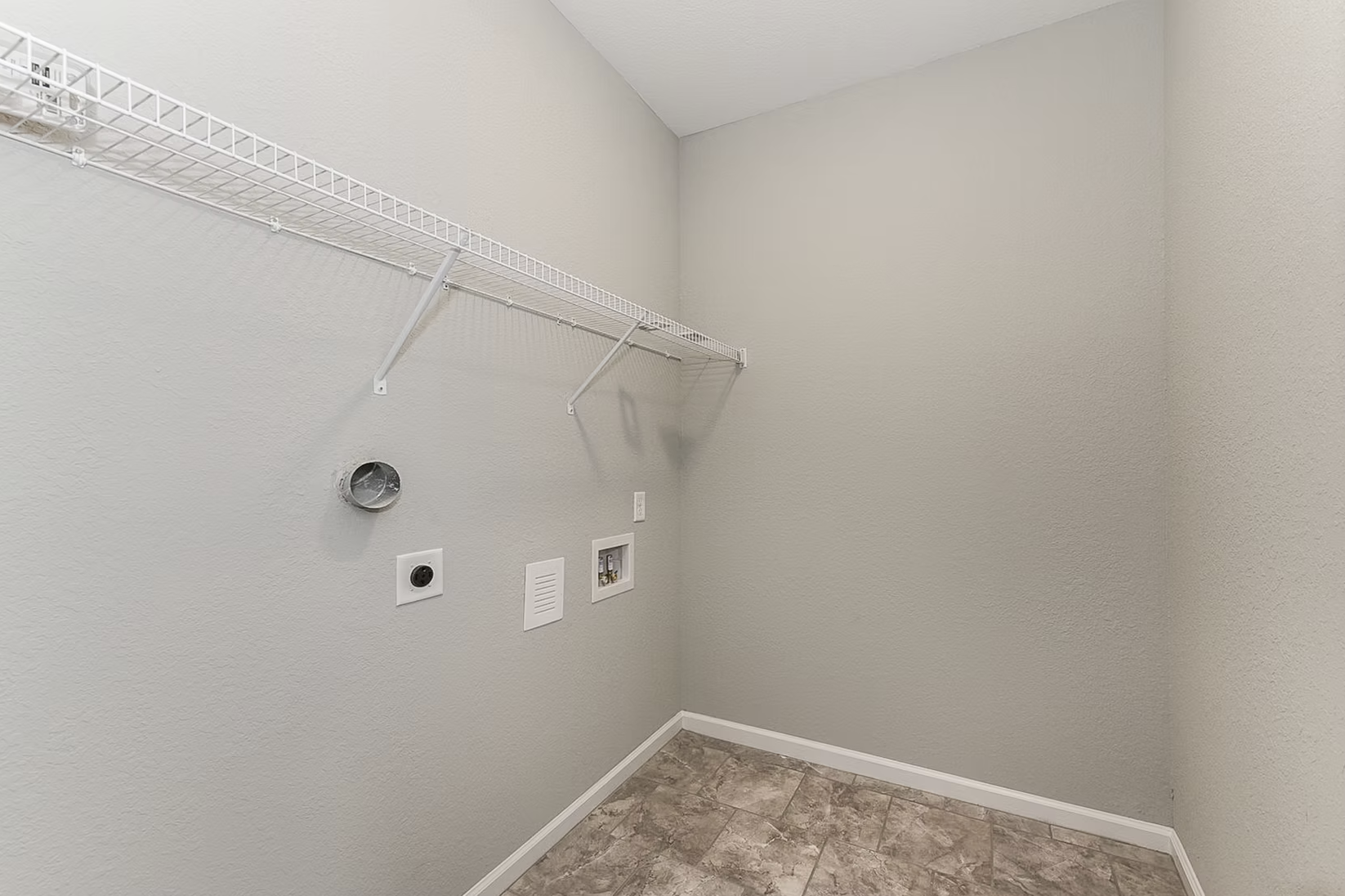 View into laundry room 