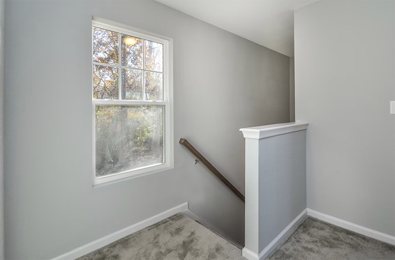 Upstairs hallway view