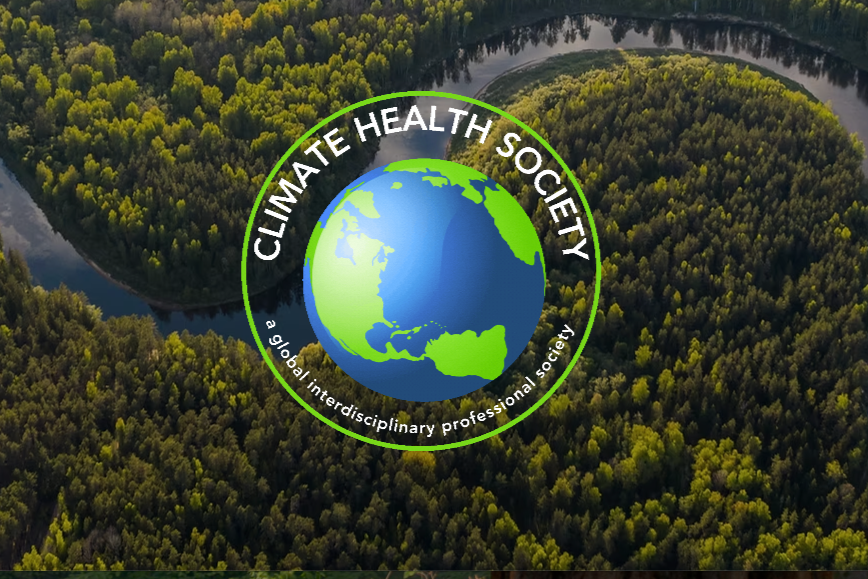 Dr. Lee delivers a for the Climate Health Society’s Grand Rounds