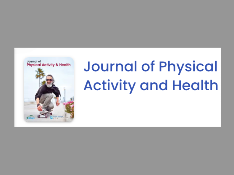 Dr. Lee and team receive the JPAH 2025 Article of the Year award for Best Papers!