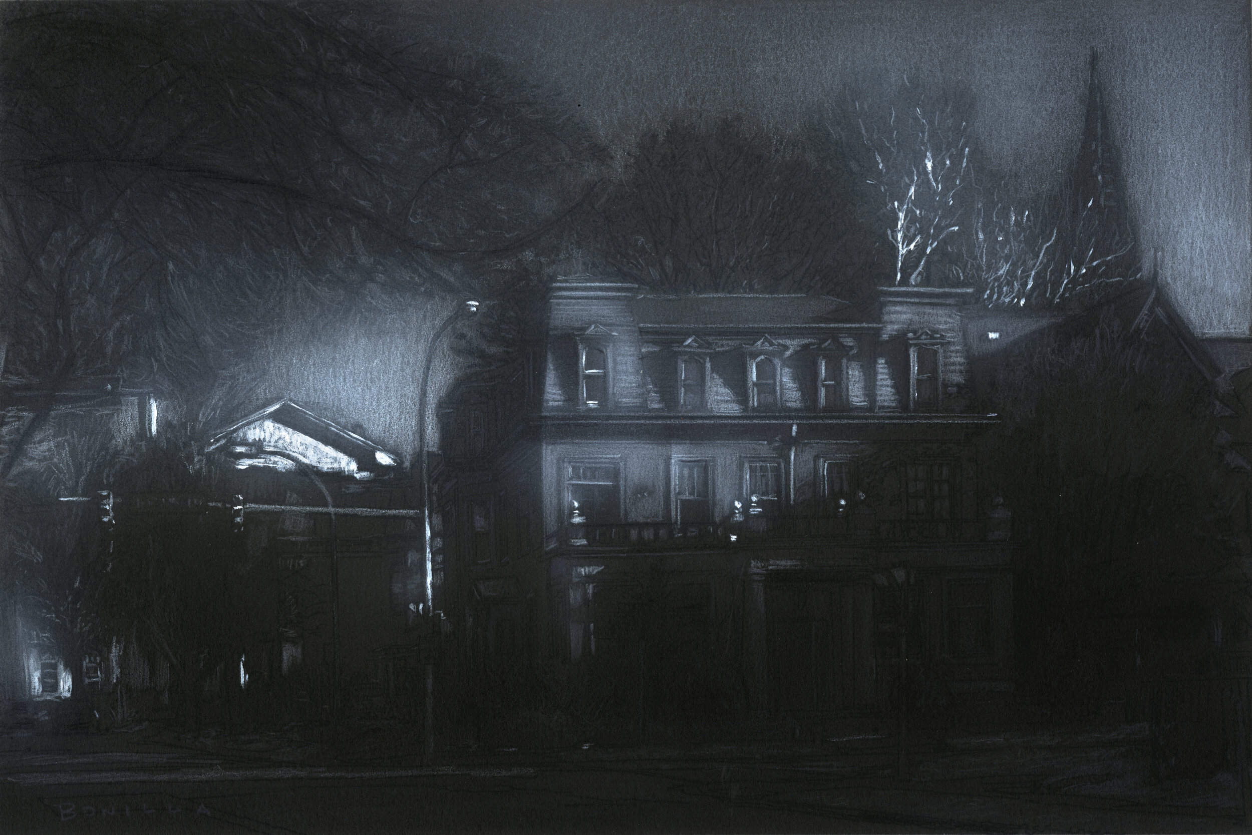 Study for "Franklin and Virginia"