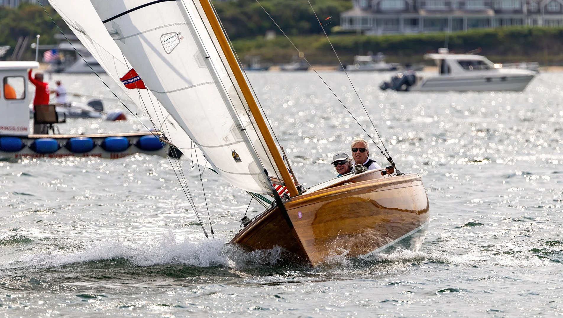 Sails on show