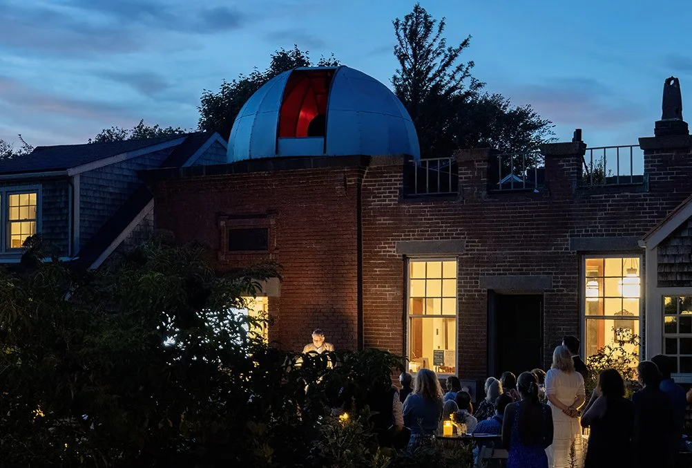 Inside the observatory