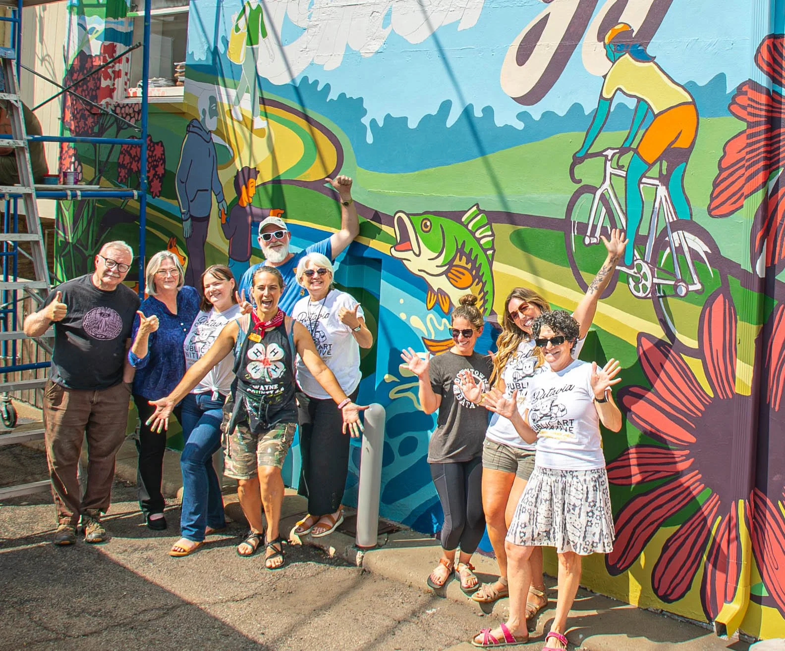 City of Good Energy Mural Reveal Celebration