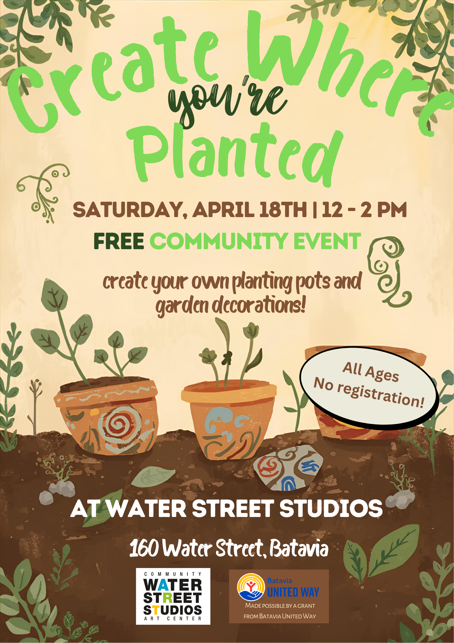 Community Day: Create where you're Planted