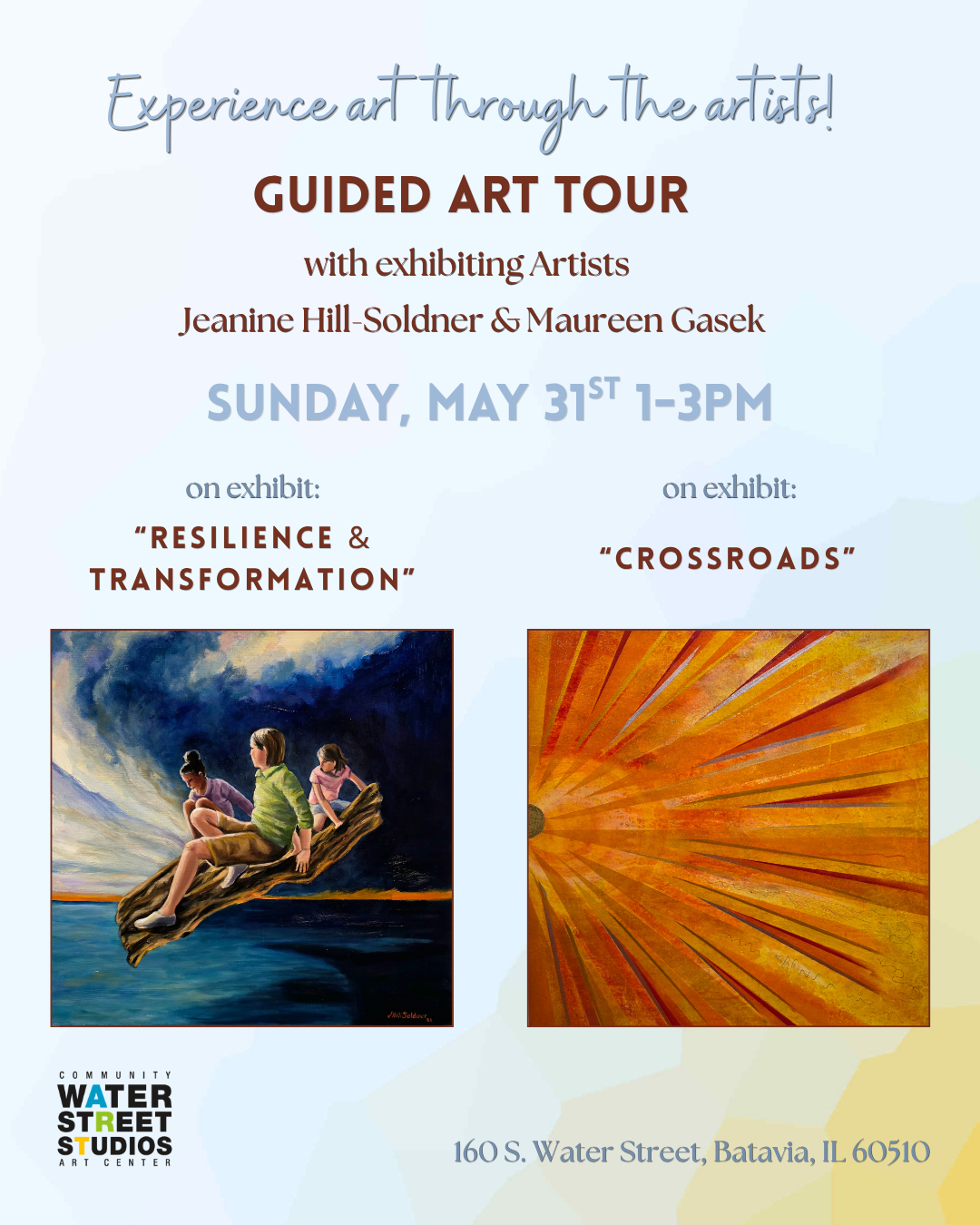 Guided Art Tour with Jeanine Hill-Soldner & Maureen Gasek