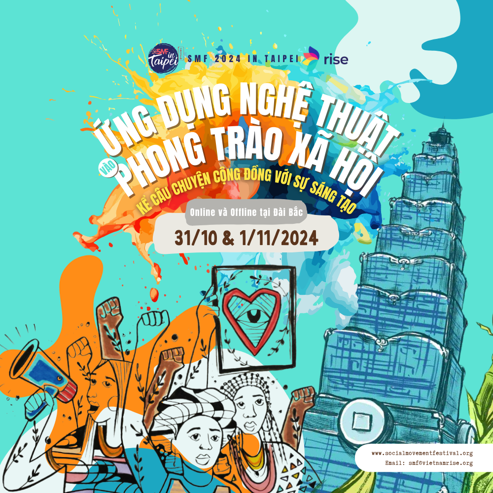 Khởi động SMF 2024 in Taipei: “Ứng dụng nghệ thuật vào phong trào xã hội - Kể câu chuyện cộng đồng với sự sáng tạo"