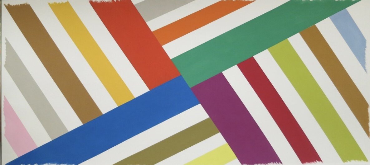 Jack Bush, Juxta , 1969, Acrylic on canvas