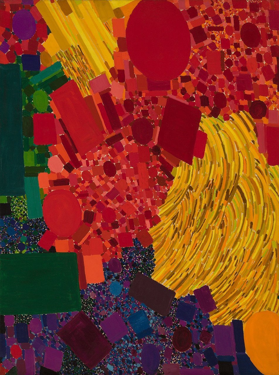 Lynne Drexler, Vitality , 1966, Oil on canvas, 47 7/8 x 35 5/8 inches
