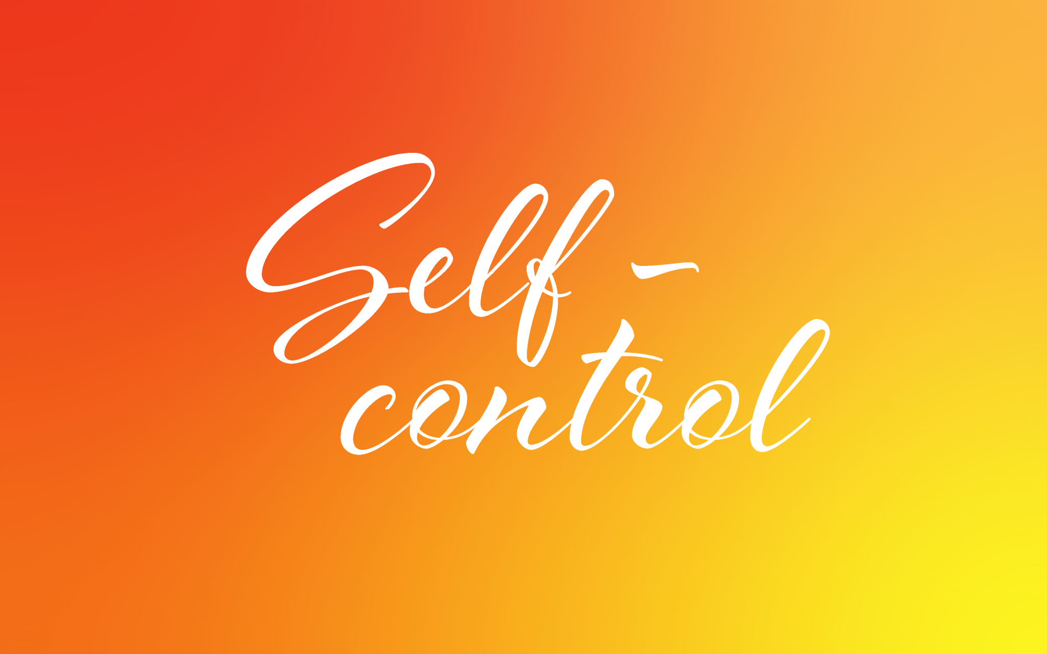 Self-Control