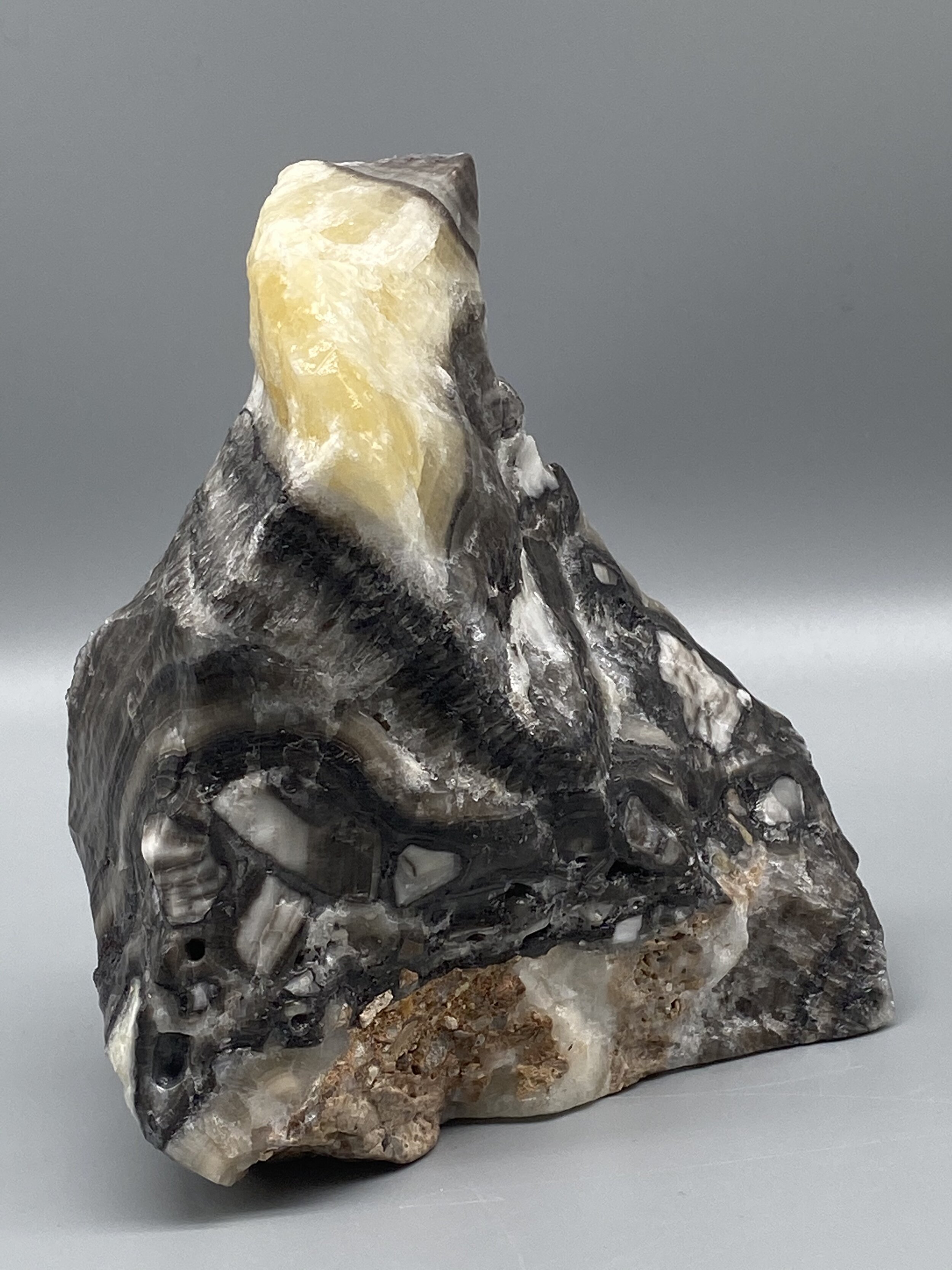 A-12012 Yellow Black Calcite 955g_H.JPG