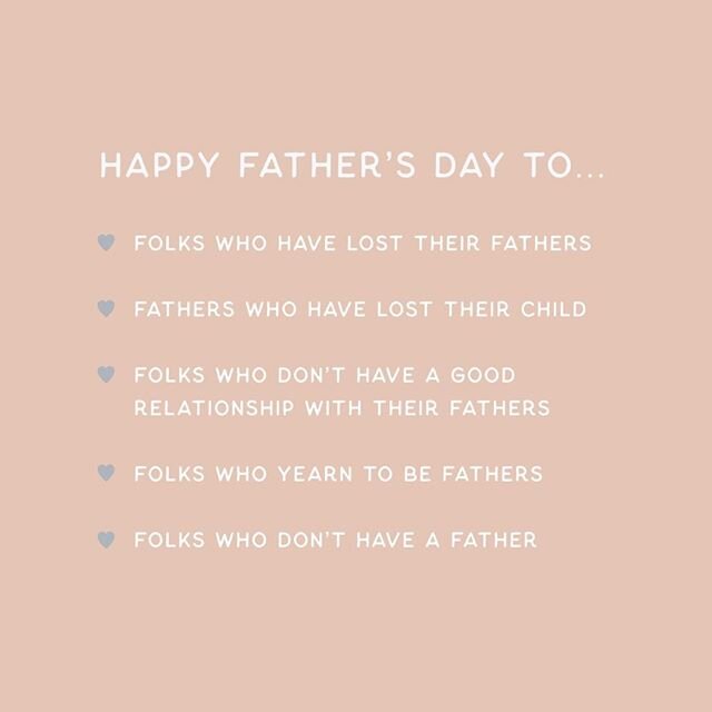 A message to those who aren't typically represented on Father's Day 🤗⁠
⁠
#therapistsofinstagram #familytherapy #traumatherapy #emotionsmatter #emotionalhealth #coloradotherapist